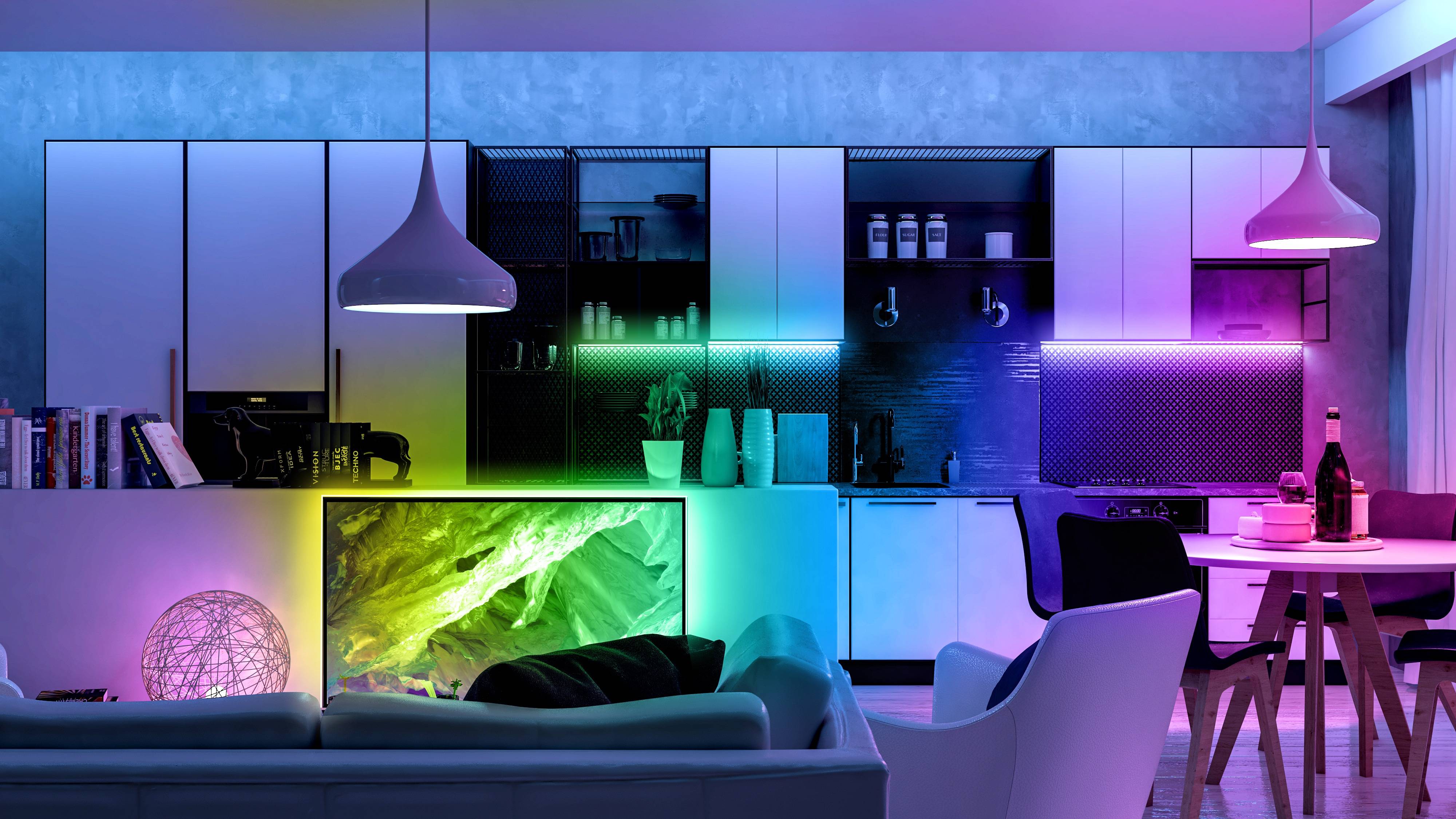 GRUNDIG LED-Stripe, 3m, 180 LED s RGB