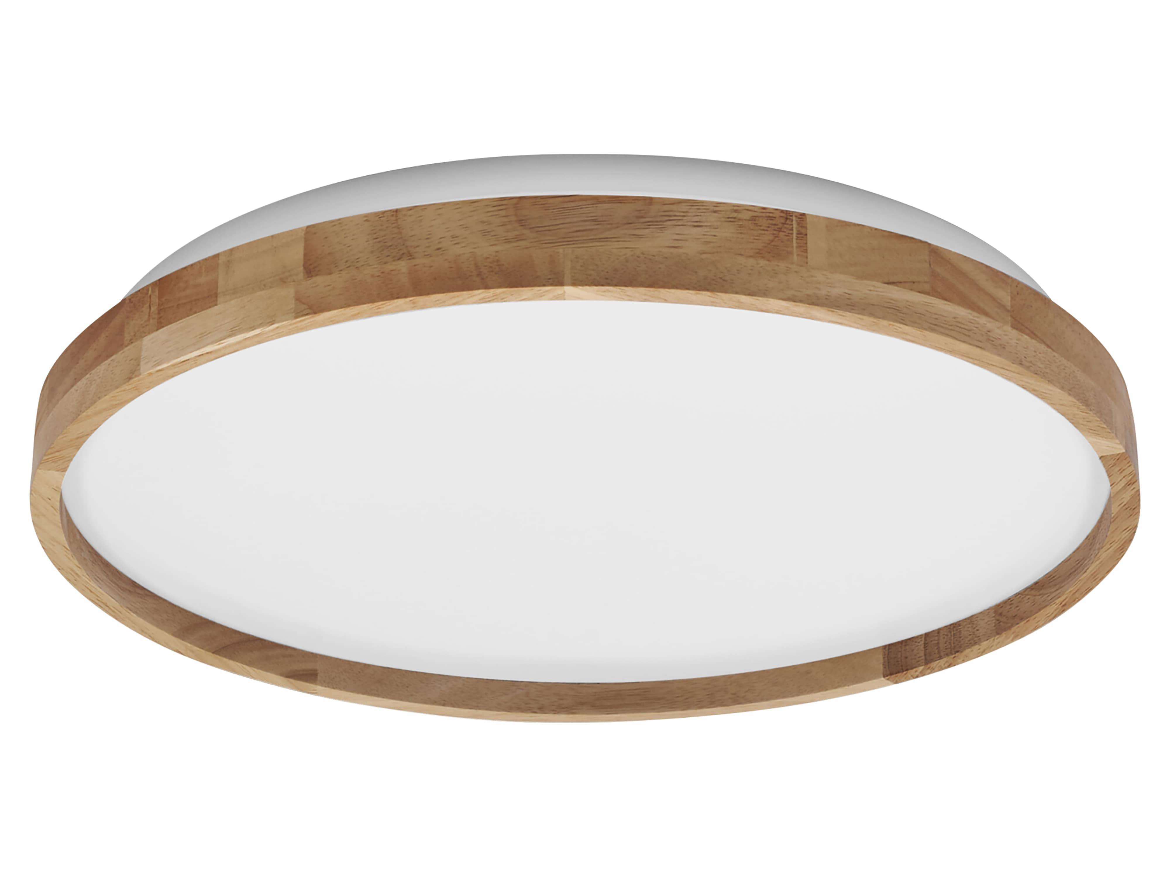 OSRAM LED-Deckenleuchte mit Holzring, 36 W, 3.000 K, Dimmbar, EEK: D, IP20, warmweiß