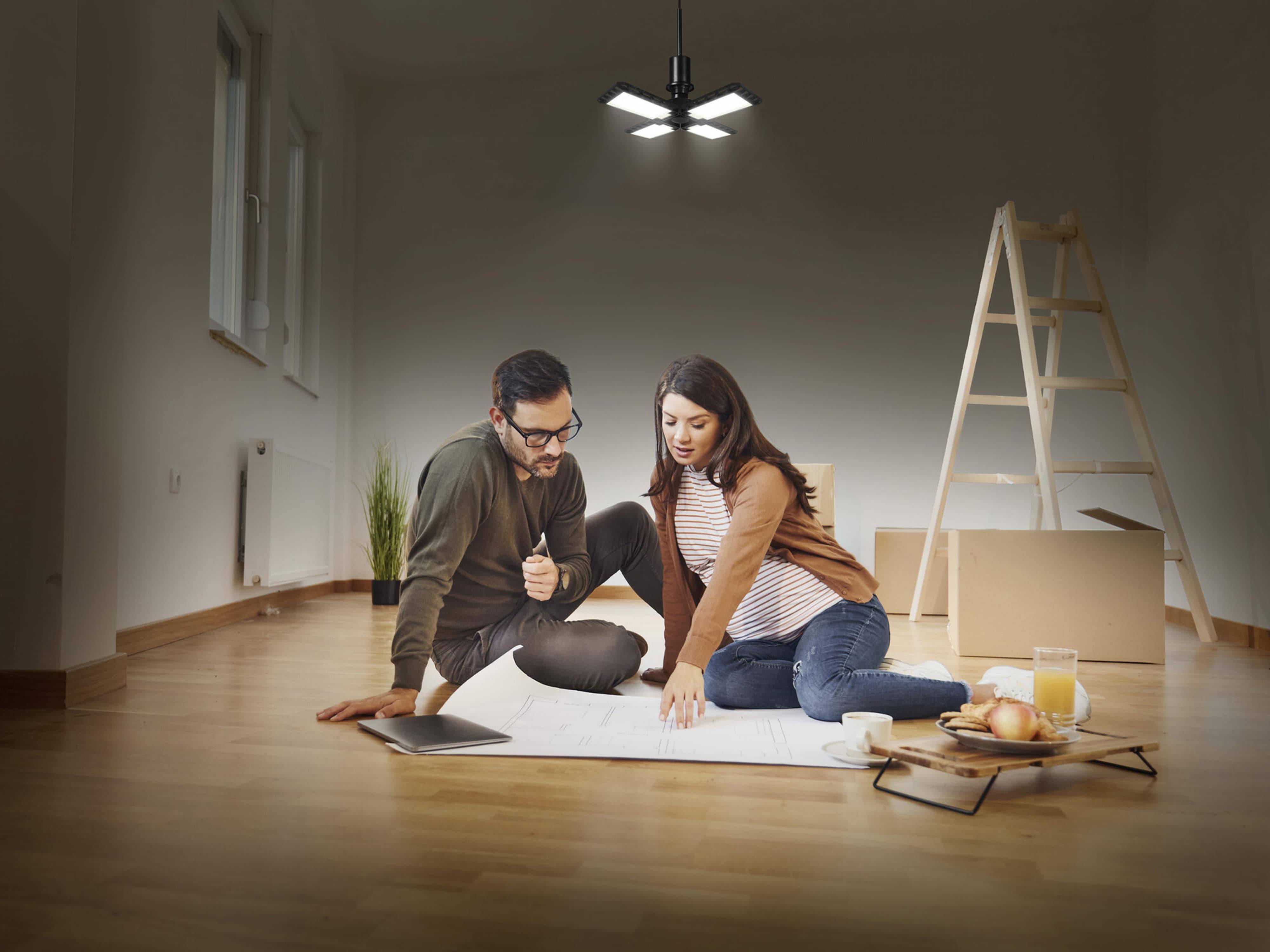 OSRAM LED-Deckenleuchte, E27, 23W, IP20, 4000K, EEK: F, 2350lm, weiß