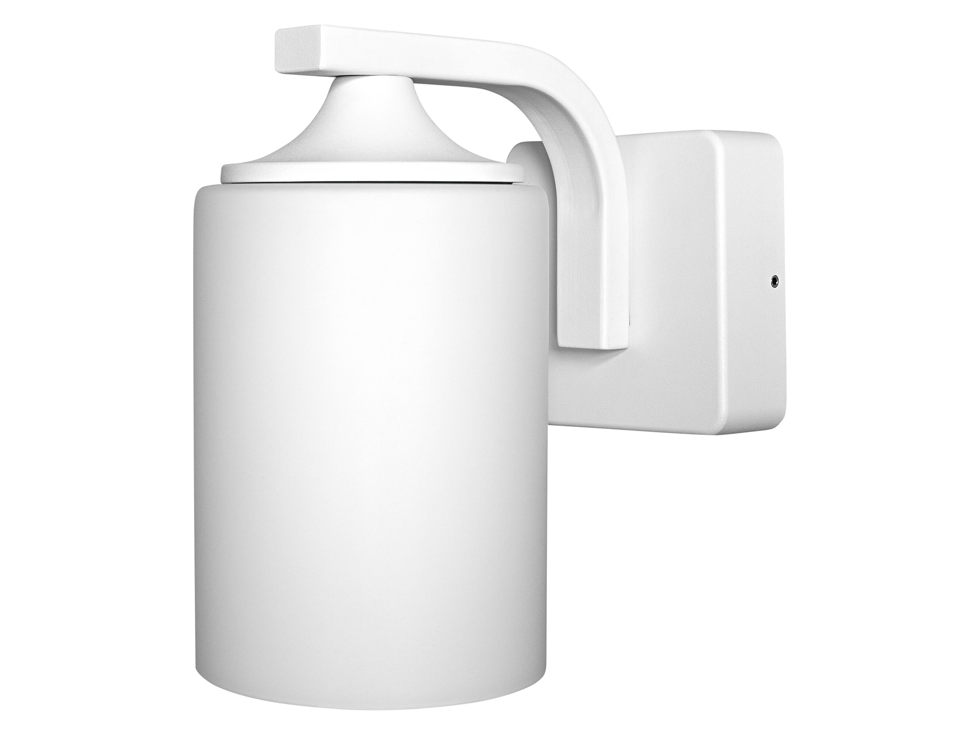 OSRAM LED-Außenwandleuchte, Endura Classic Lantern Cylinder, E27, IP43, weiß