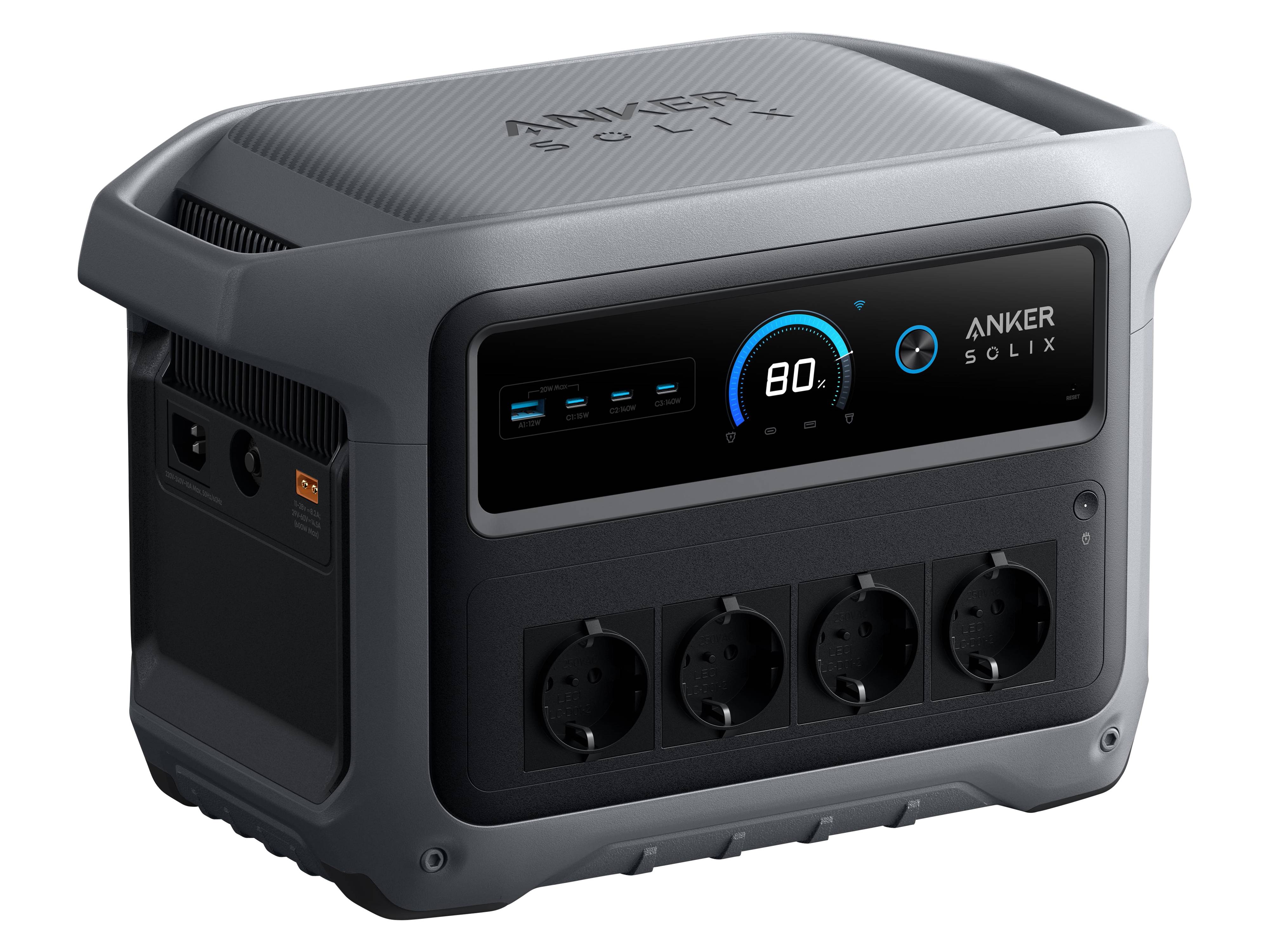 ANKER Powerstation SOLIX C1000 Gen2, 2000W, 1024Wh, App kompatibel