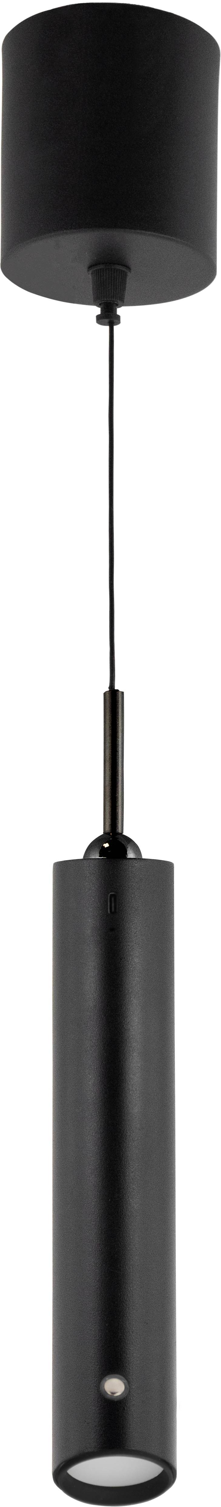 REV LED-Akku-Pendelleuchte, 2W, CCT, 130lm, warmweiß, neutralweiß, kaltweiß, IP20, schwarz