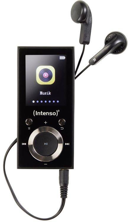 INTENSO MP3-Videoplayer 3717490, Video Scooter BT, 64GB, 4,6 cm (1,8"), schwarz