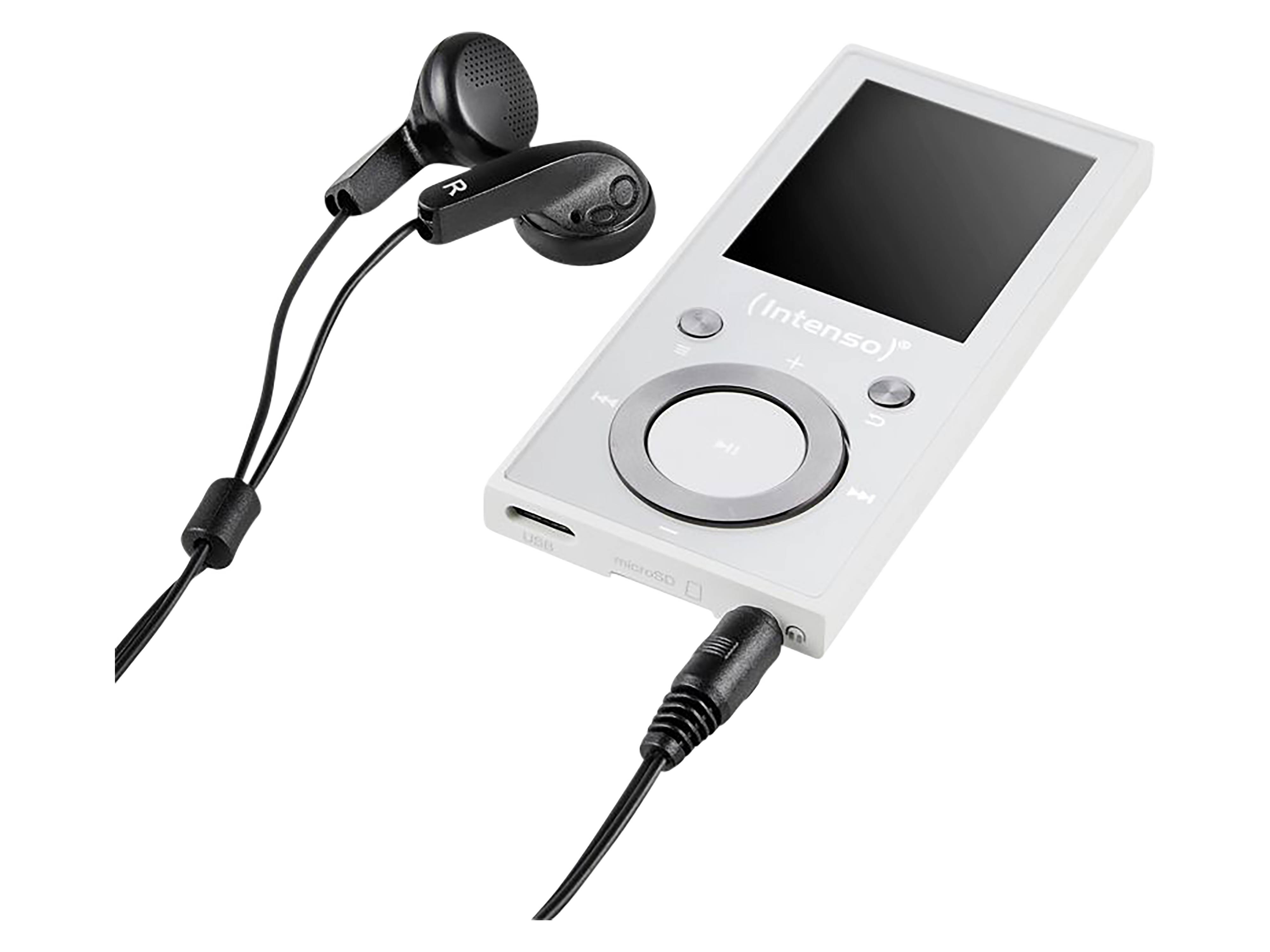INTENSO MP3-Videoplayer 3717492, Video Scooter BT, 64GB, 4,6 cm (1,8"), weiß