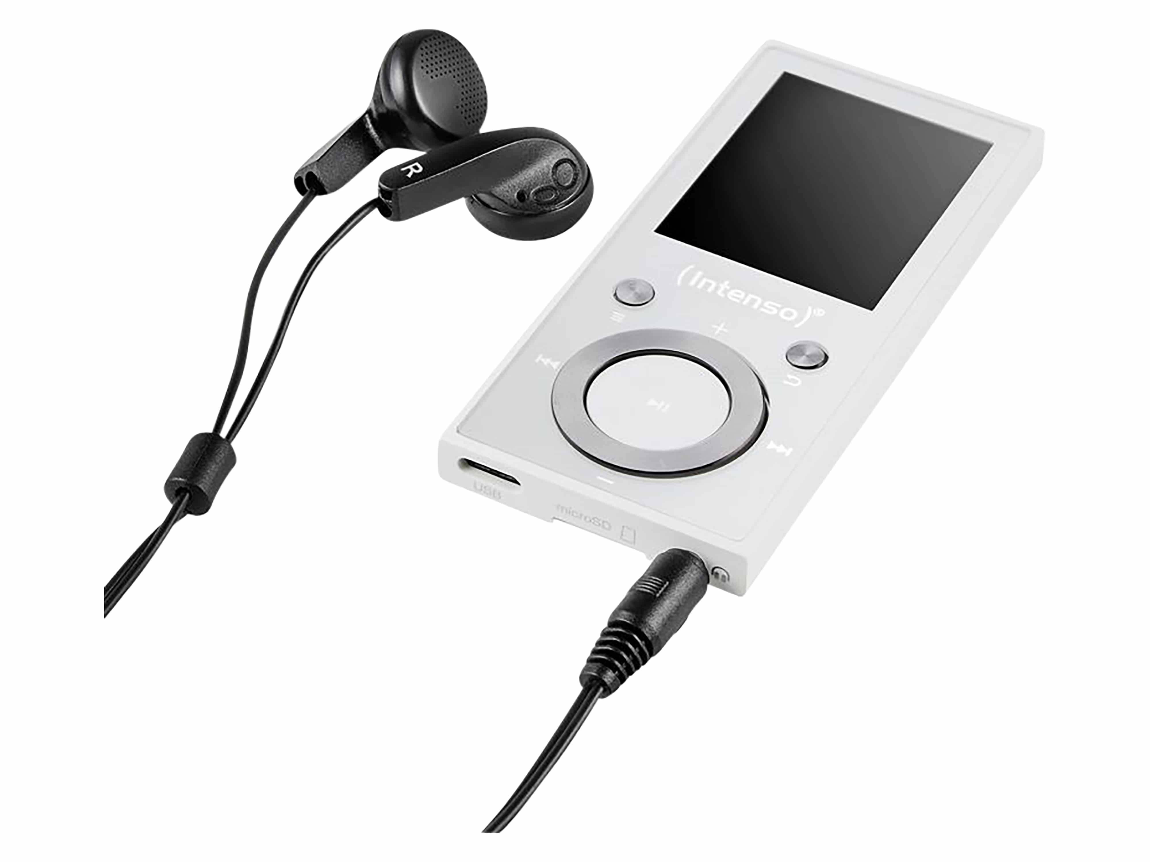 INTENSO MP3-Videoplayer 3717492, Video Scooter BT, 64GB, 4,6 cm (1,8"), weiß