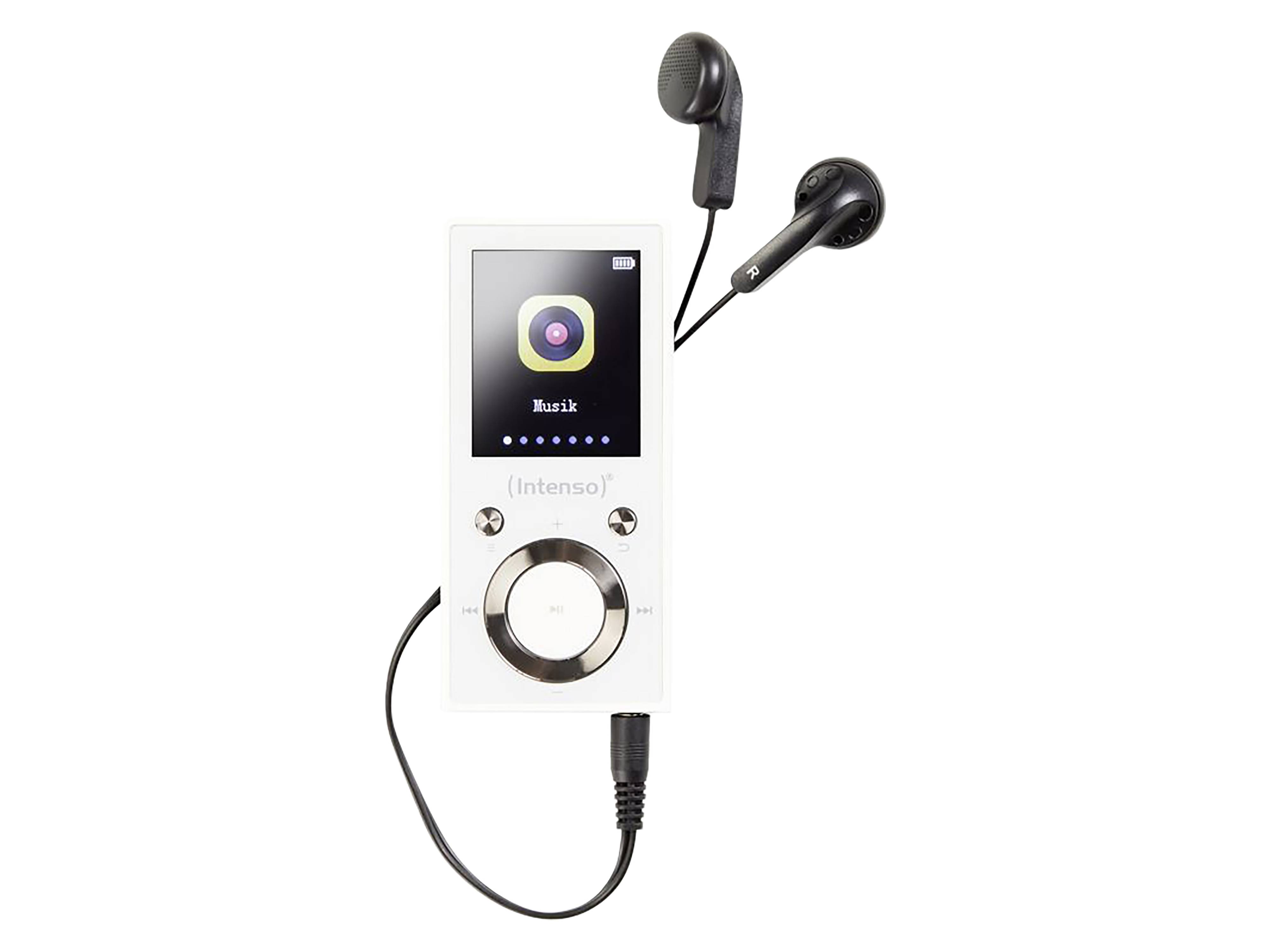 INTENSO MP3-Videoplayer 3717492, Video Scooter BT, 64GB, 4,6 cm (1,8"), weiß