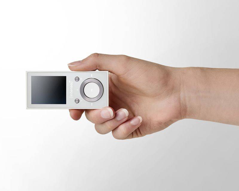 INTENSO MP3-Videoplayer 3717492, Video Scooter BT, 64GB, 4,6 cm (1,8"), weiß