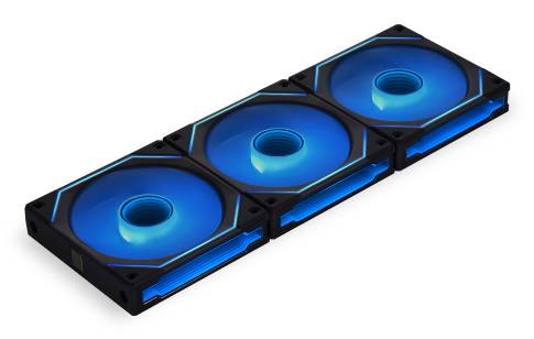 LIAN LI Lüfter Uni Fan SL Infinity Reverse 120mm schwarz 3er Pack