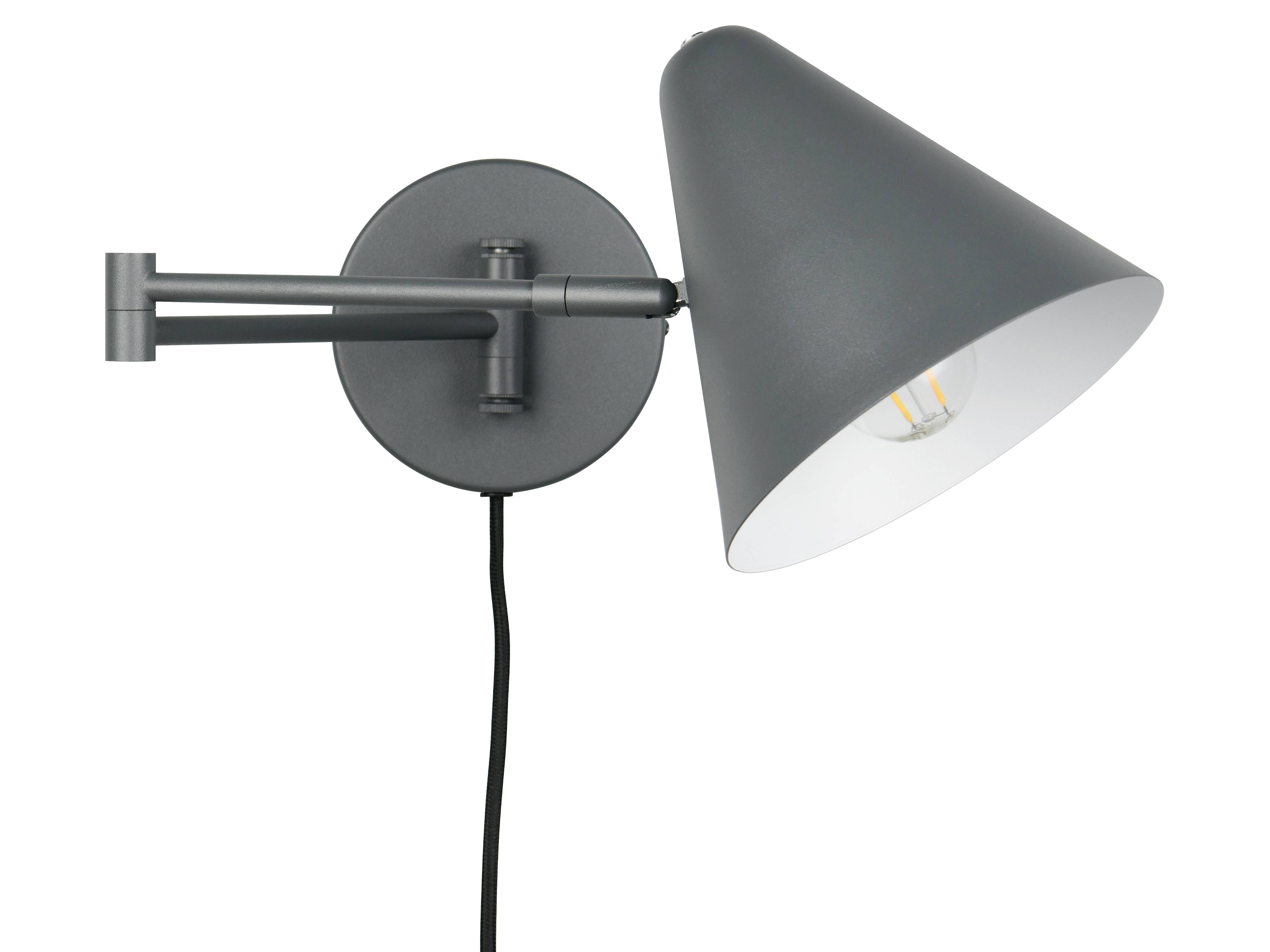 TRIO Wandleuchte Cosima 263970142, E14, ohne LM, IP20, anthrazit