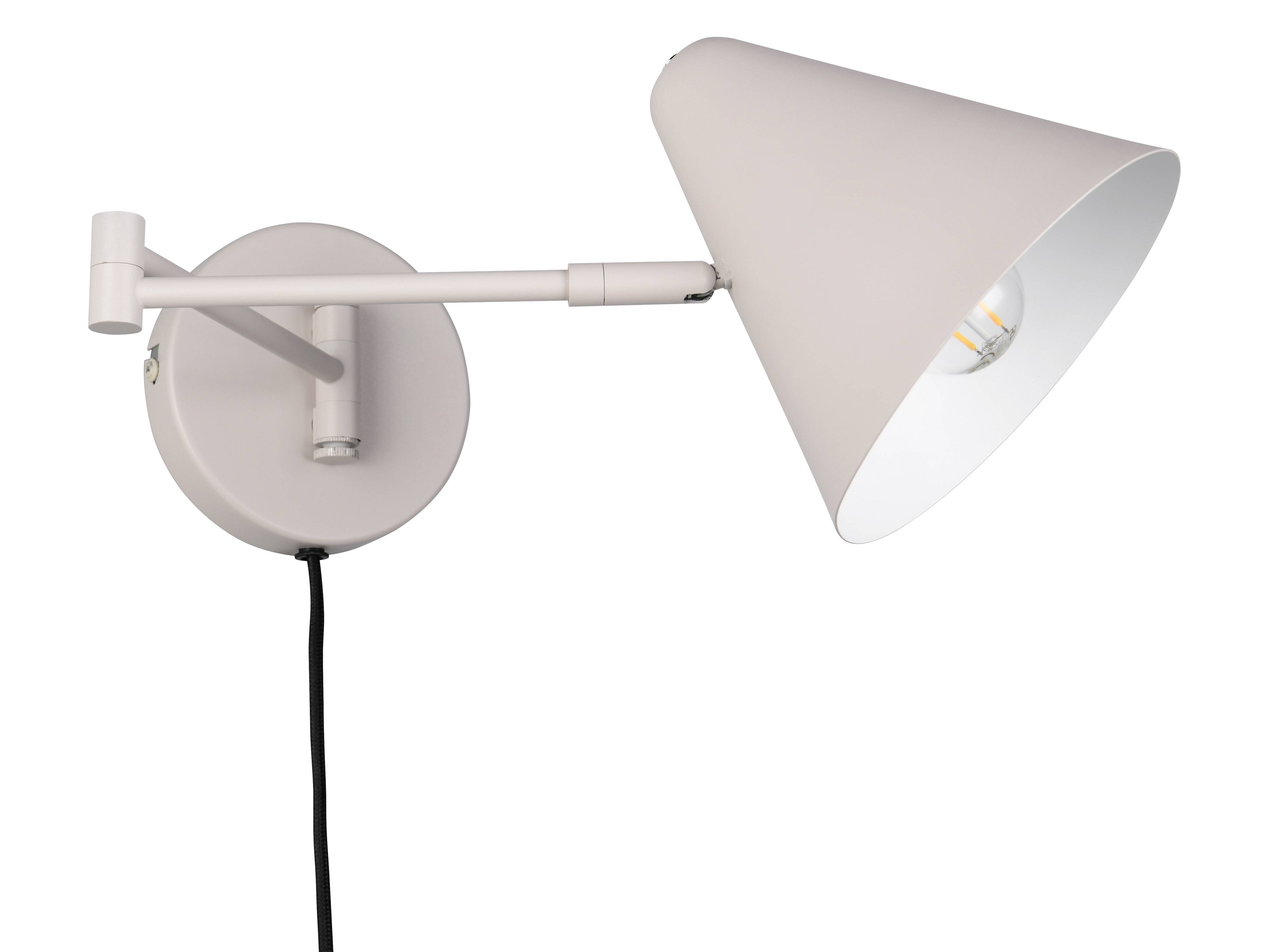 TRIO Wandleuchte Cosima 263970176, E14, ohne LM, IP20, grau