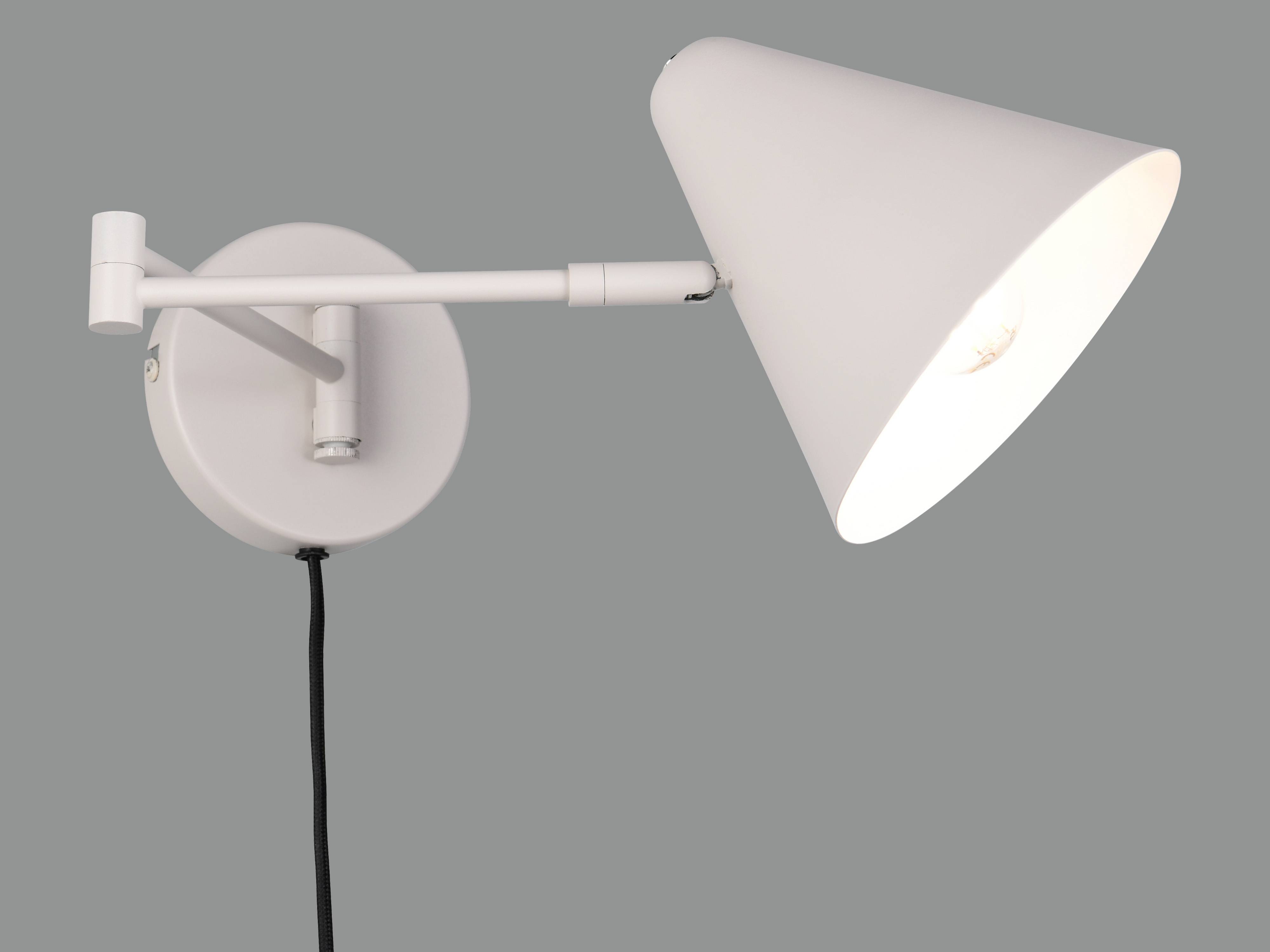 TRIO Wandleuchte Cosima 263970176, E14, ohne LM, IP20, grau