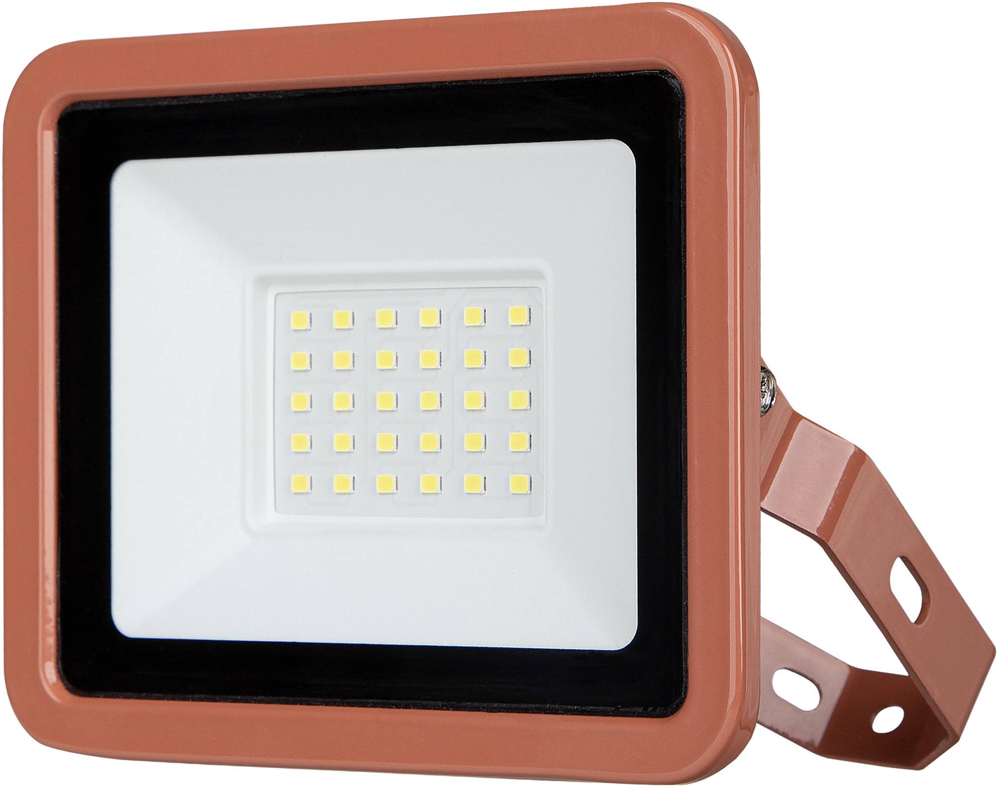 REV LED-Fluter Eco+, 20W, 6500K, 1700lm, kaltweiß, IP65, terracotta