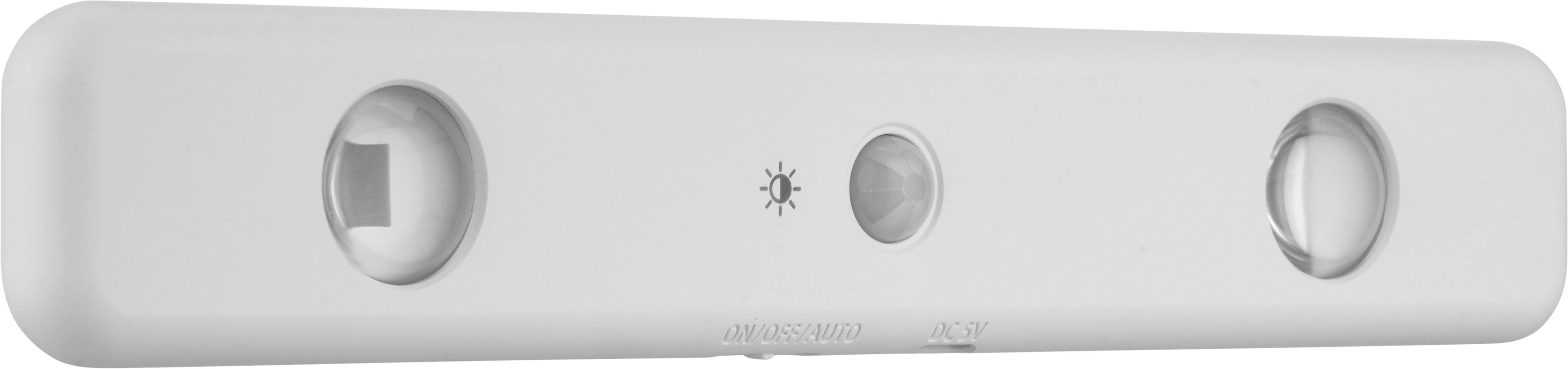 REV LED-Akku-Unterbauleuchte, Bewegungsmelder, 1W, CCT, 100lm, IP, weiß, 2-fach, 23 cm