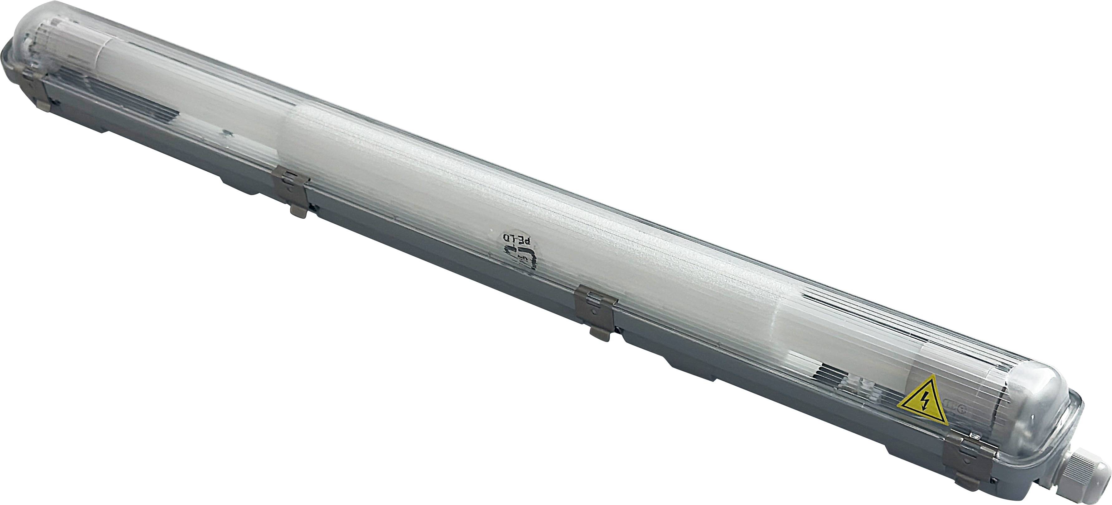 BLULAXA LED-Feuchtraumwannenleuchte, 18W, 4000K, 2700lm, neutralweiß, IP65, D-Zertifiziert, 120 cm