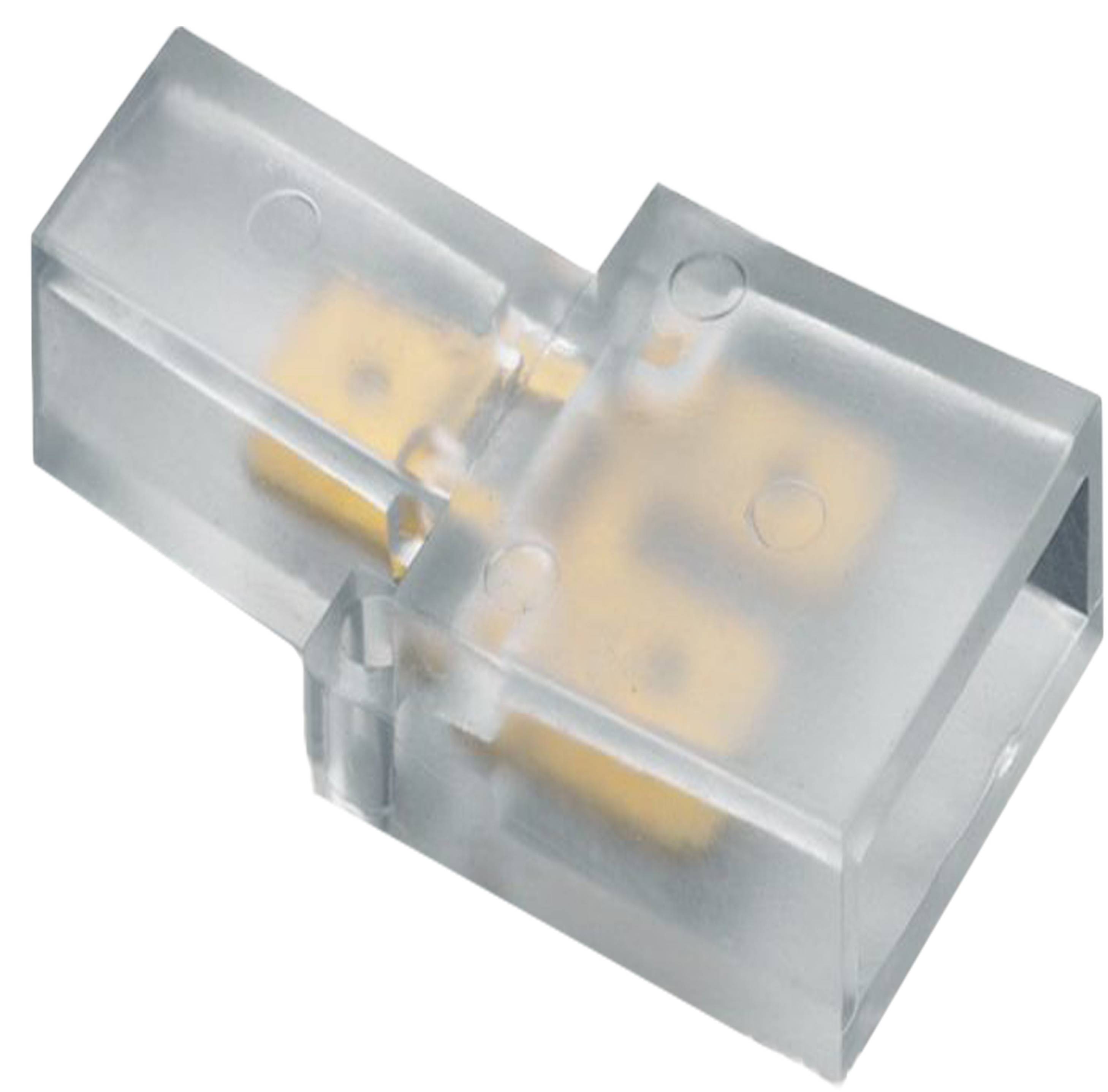 REV Flachstecker Abzweiger, transparent, 6,3 x 0,8 mm, 3 Stück