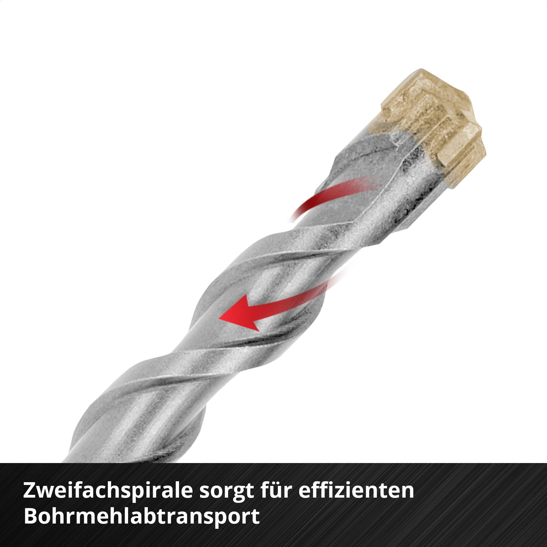 EINHELL SDS-Plus Hammerbohrer-Set, 265505, 5-10 mm, 5-teilig