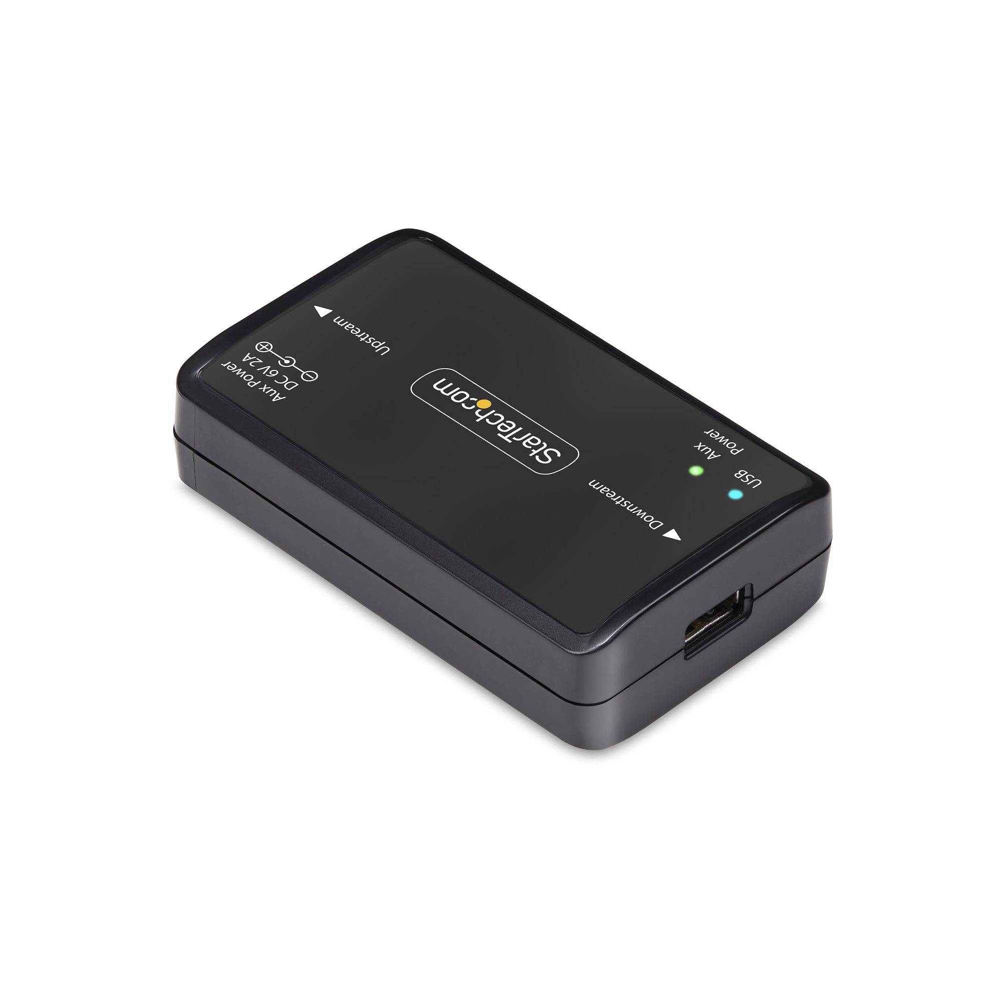 StarTech.com Galvanische USB-Trennung bis 6kV, Galvanischer Isolator/Trenner, IP40, DIN-Schiene, Galvanischetrennung, USB 2.0(12Mbps)/1.1, 5V/250mA