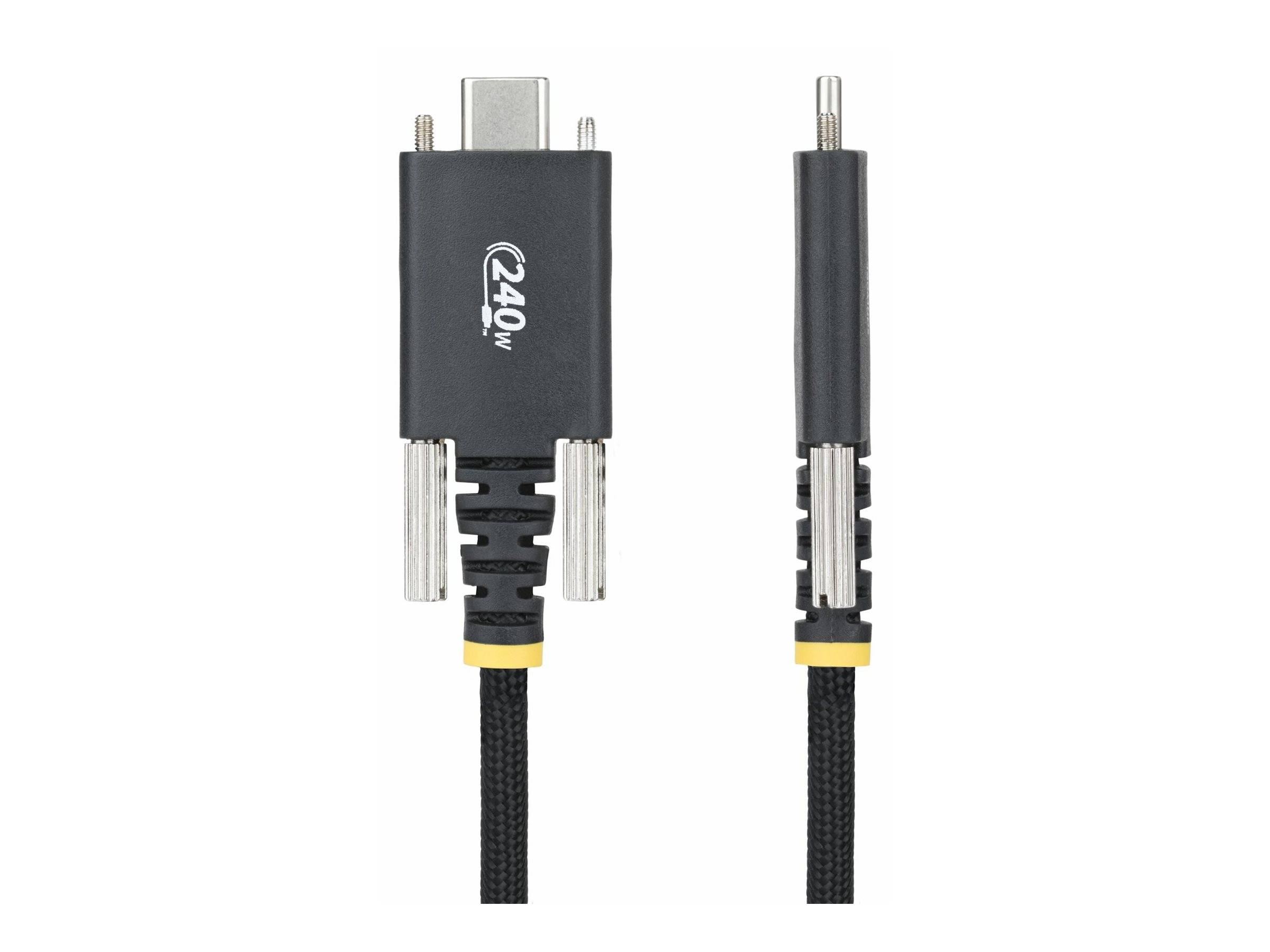 StarTech.com 6.6ft (2m) USB-C Charging Cable, 240W, Silicone Jacket - USB-Kabel - 24 pin USB-C (M)