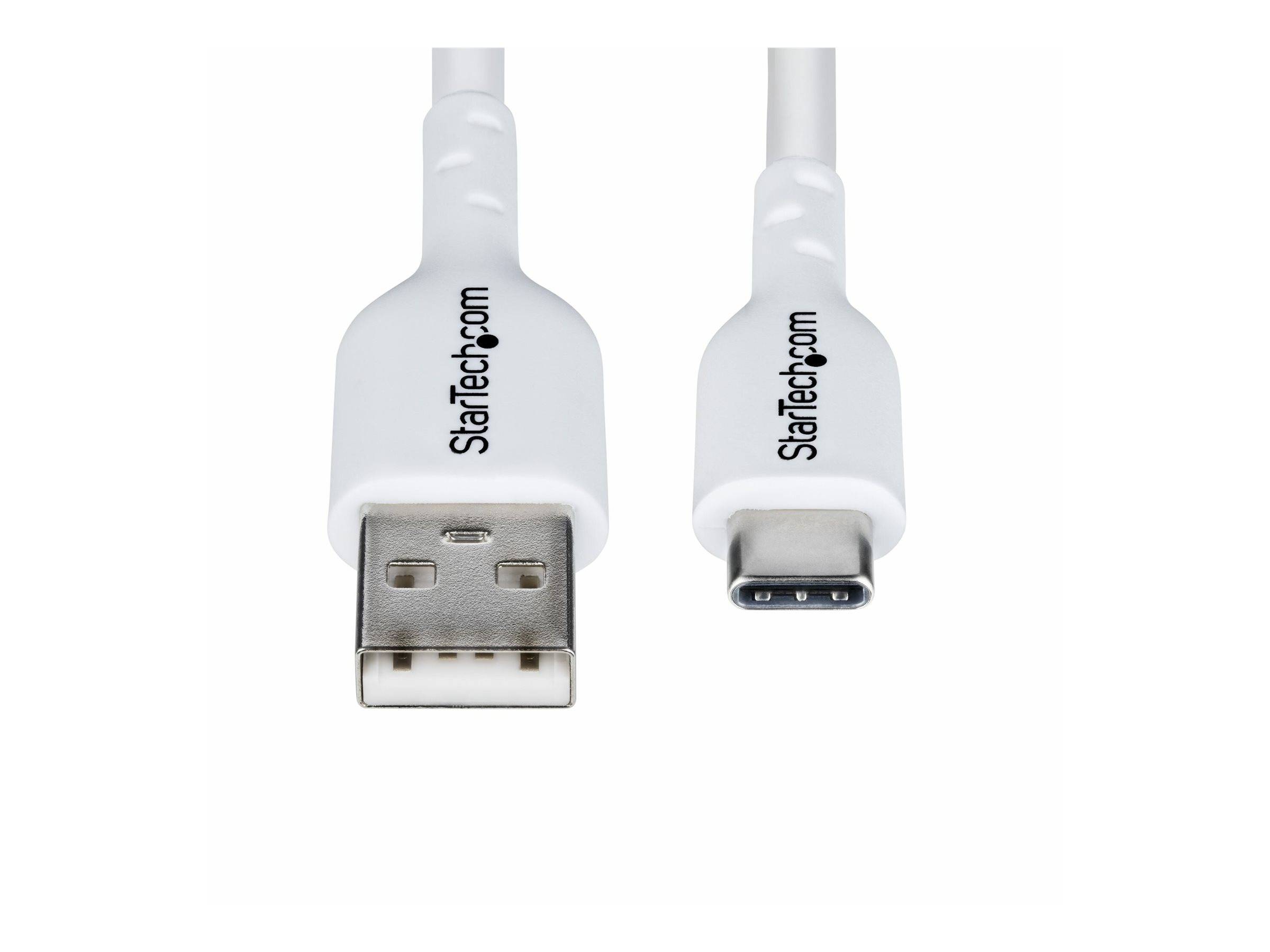 USB-C auf USB-A Kabel mit 'StarTech.com' Branding, Anschlüsse deutlich sichtbar.
