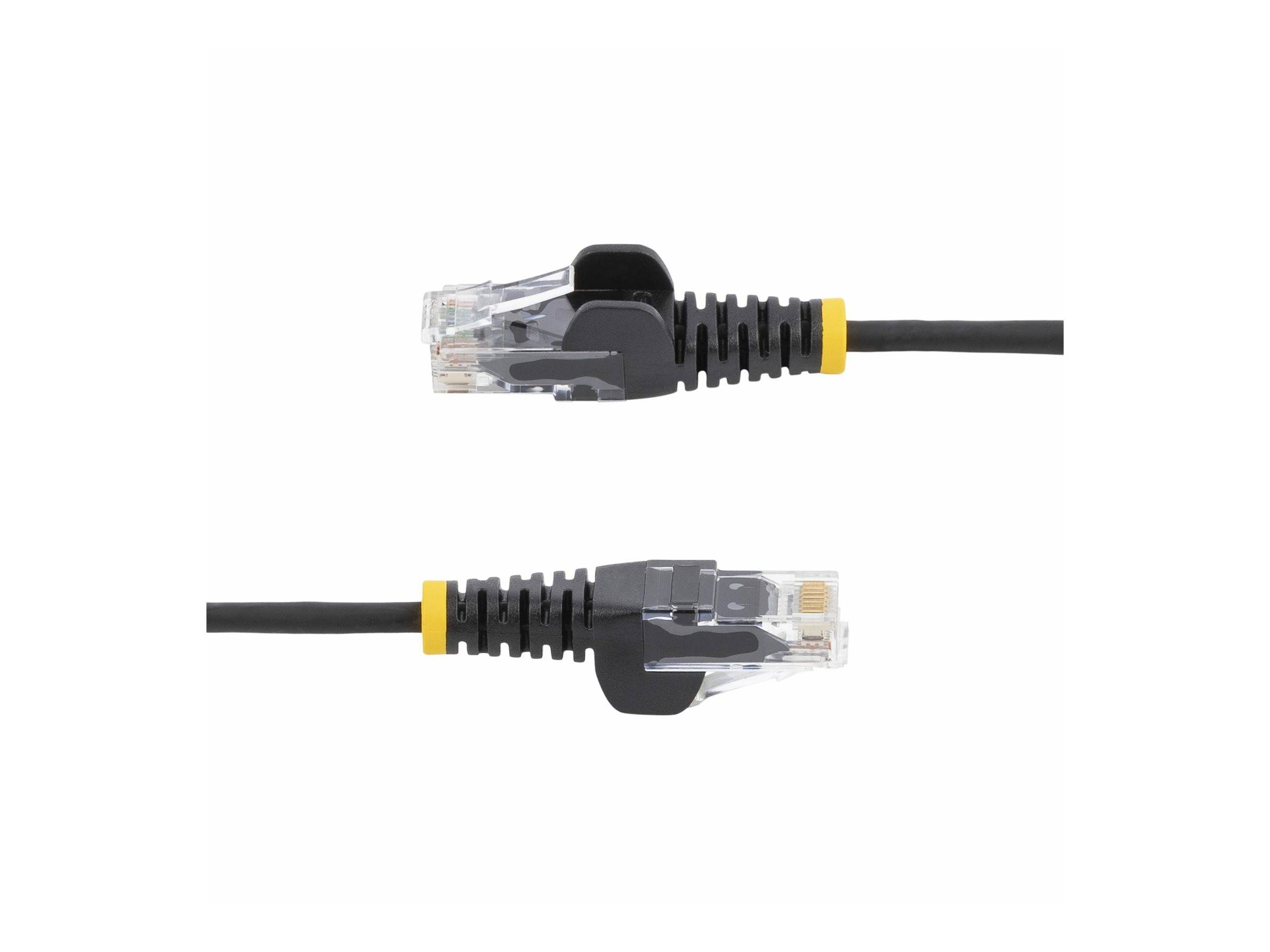 StarTech.com 5m Black Slim CAT6 Ethernet Cable, Snagless, 28AWG, LSZH - Patch-Kabel - RJ-45 (M)