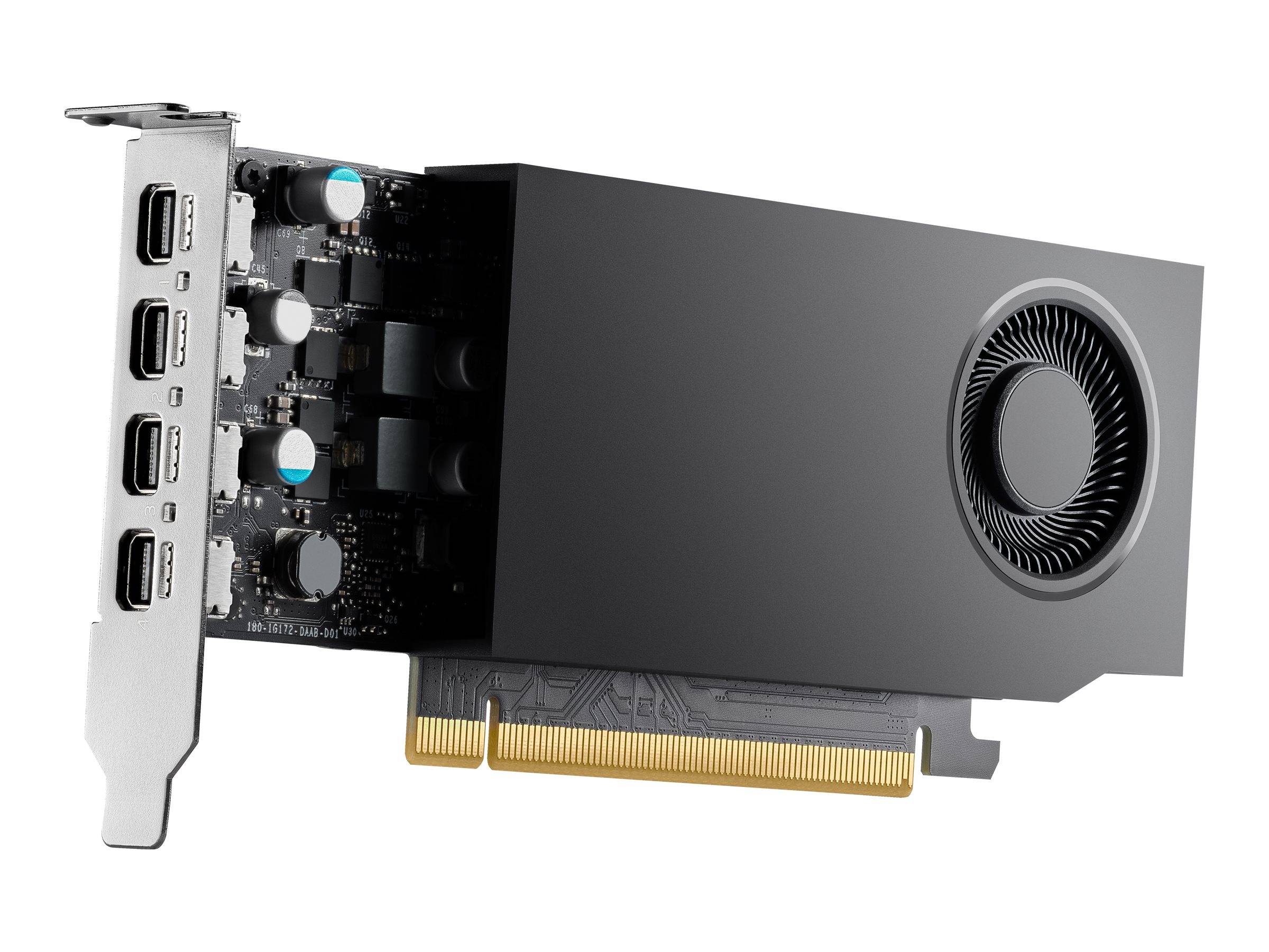 HP NVIDIA RTX A400 - Grafikkarten - RTX A400 - 4 GB4 x Mini DisplayPort