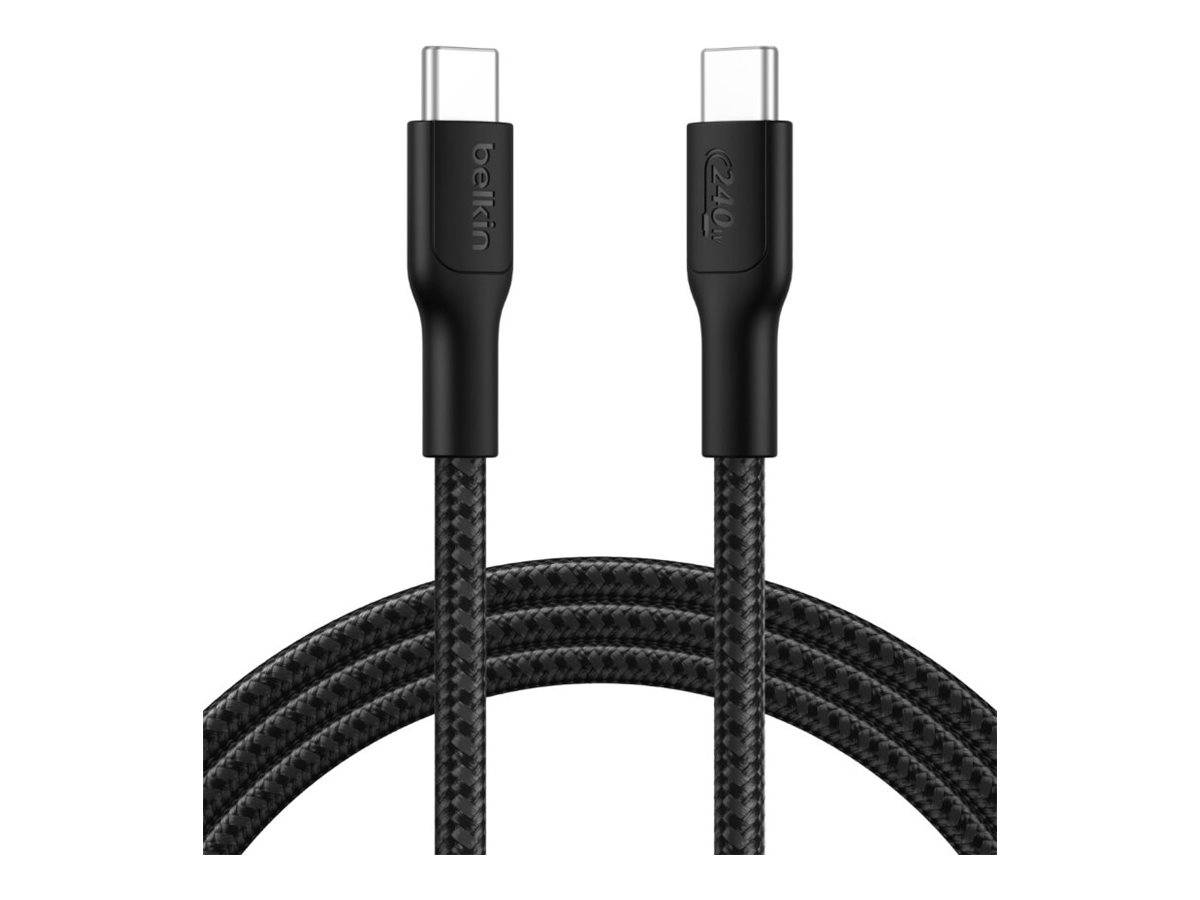 Belkin BoostCharge - USB-Kabel - 24 pin USB-C (M)zu 24 pin USB-C (M) - 2 m -