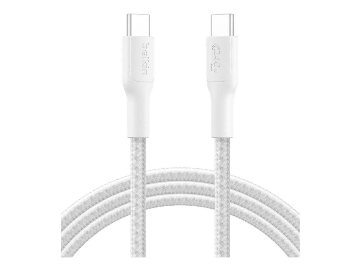 Belkin BoostCharge - USB-Kabel - 24 pin USB-C (M)zu 24 pin USB-C (M) - 2 m -