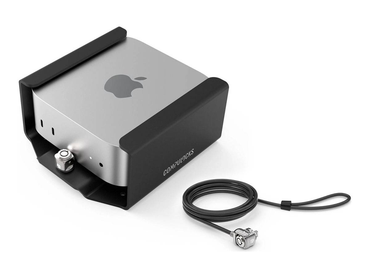 Compulocks Mac Mini Security Mount with Keyed Cable Lock - System