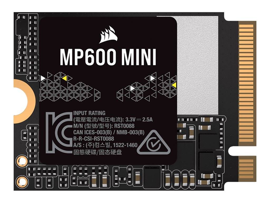 Corsair MP600 Mini - SSD - 2 TB - intern - M.2 2230 - PCIe 4.0 x4 (NVMe)CORSAIR
