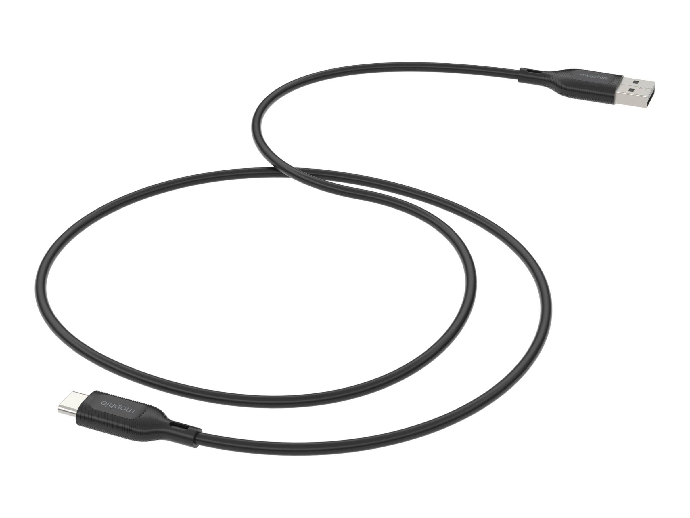 mophie essentials - USB-Kabel - USB (M) zu 24 pin USB-C (M)3 m - Schwarz