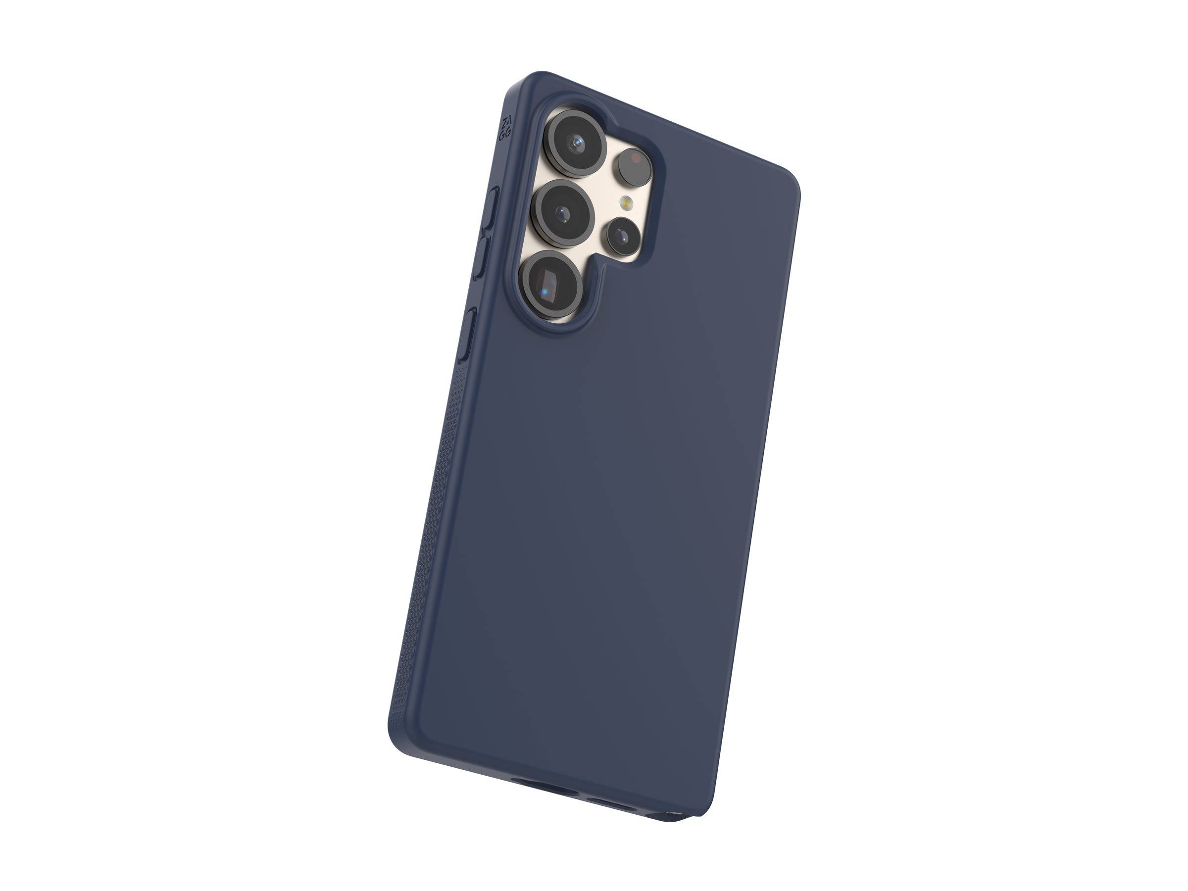 ZAGG Milan Snap - Hintere Abdeckung für Mobiltelefonmarineblau - für Samsung