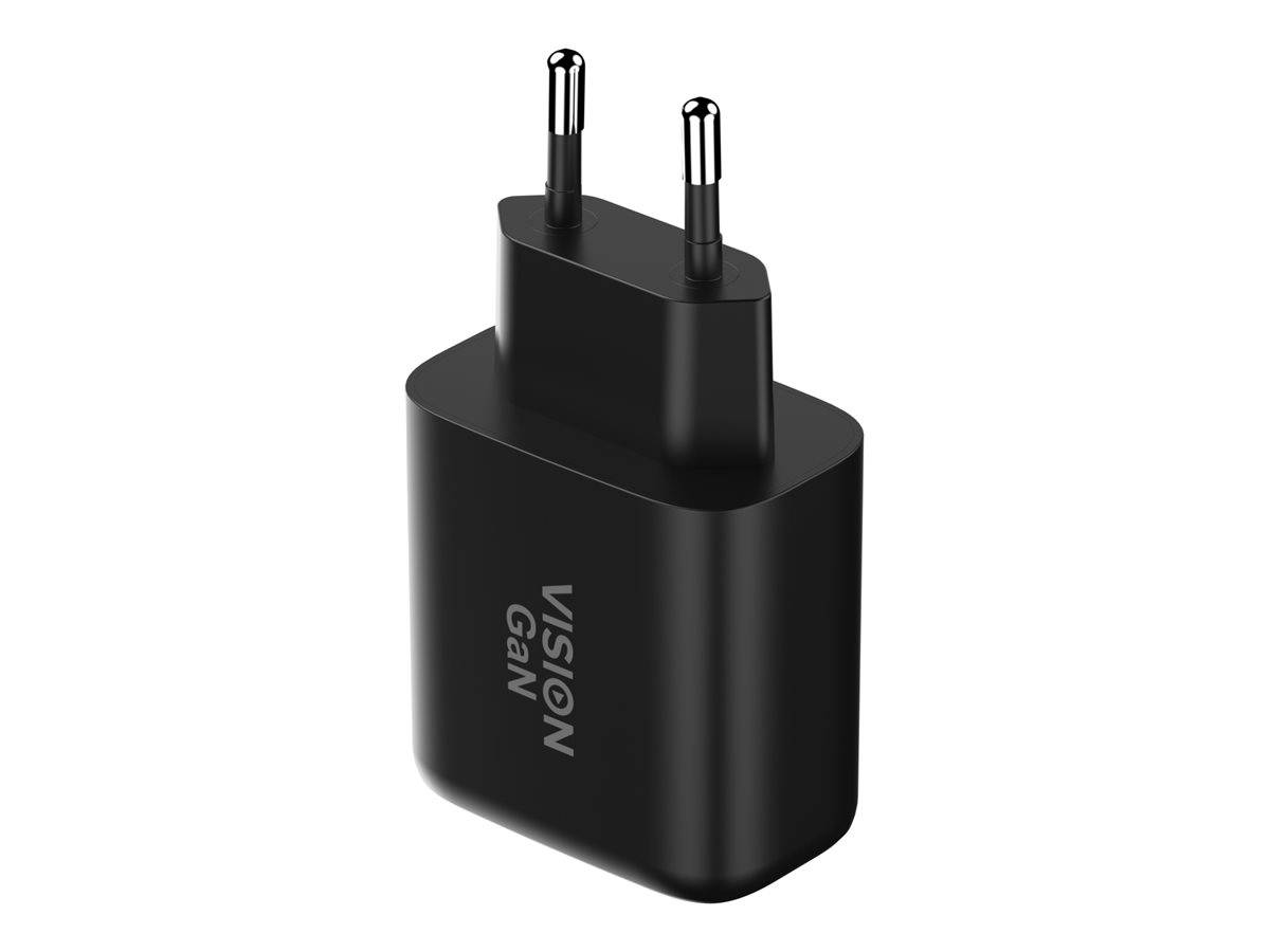 Vision Netzteil - 65 Watt - 3.25 A - 2 Ausgabeanschlussstellen (2 x