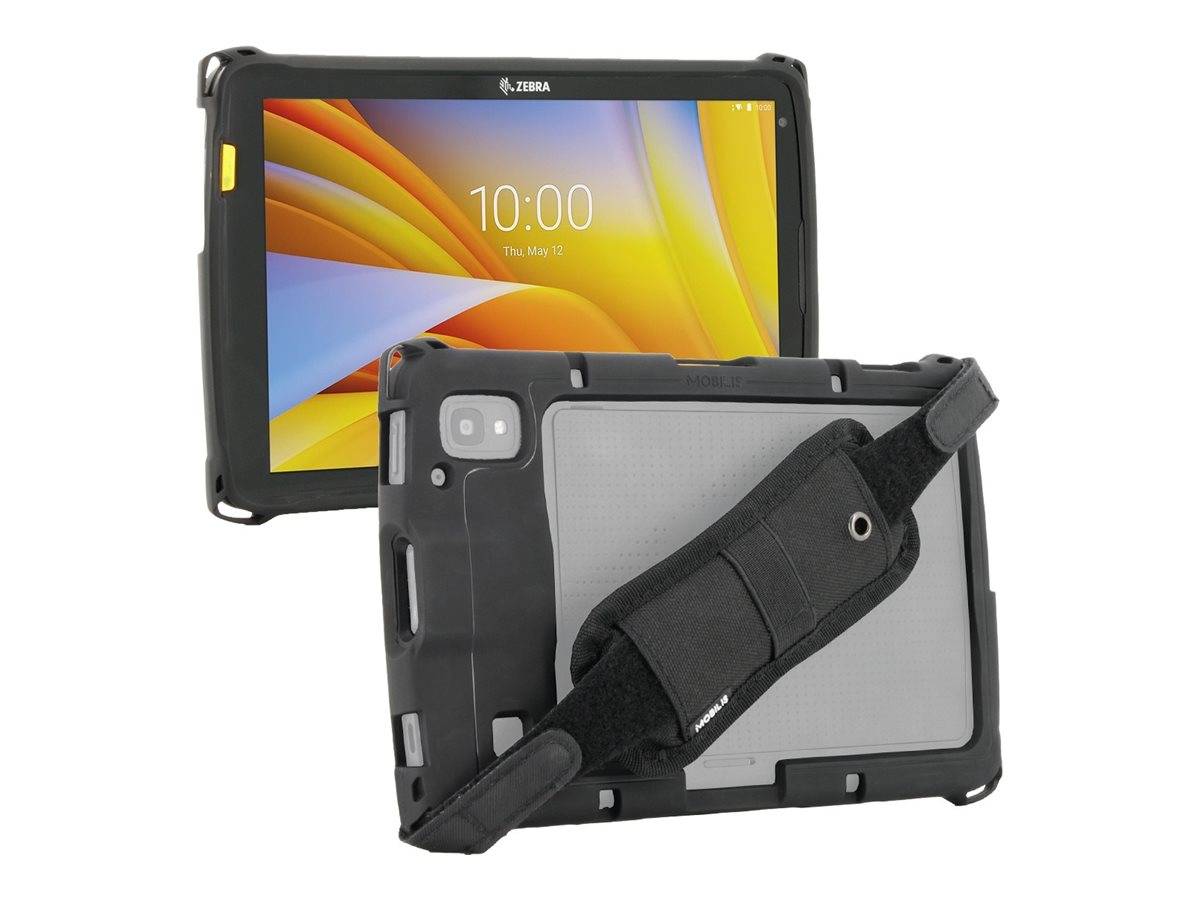 Mobilis PROTECH - Hintere Abdeckung für Tablet - widerstandsfähig - mit Handgurt