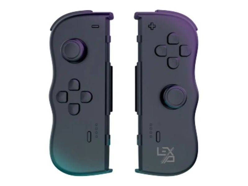Steelplay Lexip Twin Pads - Game Pad - kabellos - 2.4 GHz/Bluetooth - Schwarz