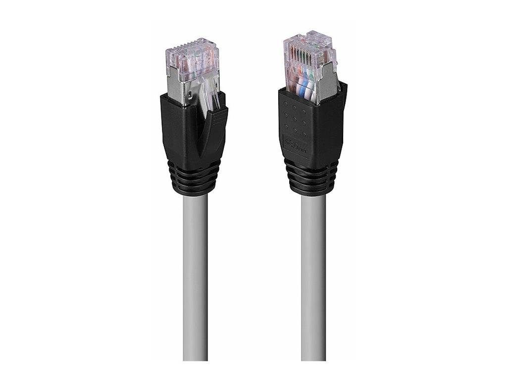 Lindy Patch-Kabel - RJ-45 (M) zu RJ-45 (M)50 m - 7.6 mm - U/FTP - CAT 6a -