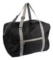 WEDO Gepäcktasche faltbar schwarz wasserabweisend NylonTasche