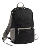 WEDO Rucksack faltbar schwarz wasserabweisend Nylon
