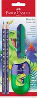 FABER-CASTELL Schreibset Dino Bleistift+ Access.