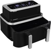 Exquisit Gutfels AIRFRY 5010 DoppelHeißluftfrit.2600W 2x4.2L 80°-200°C Timer<br