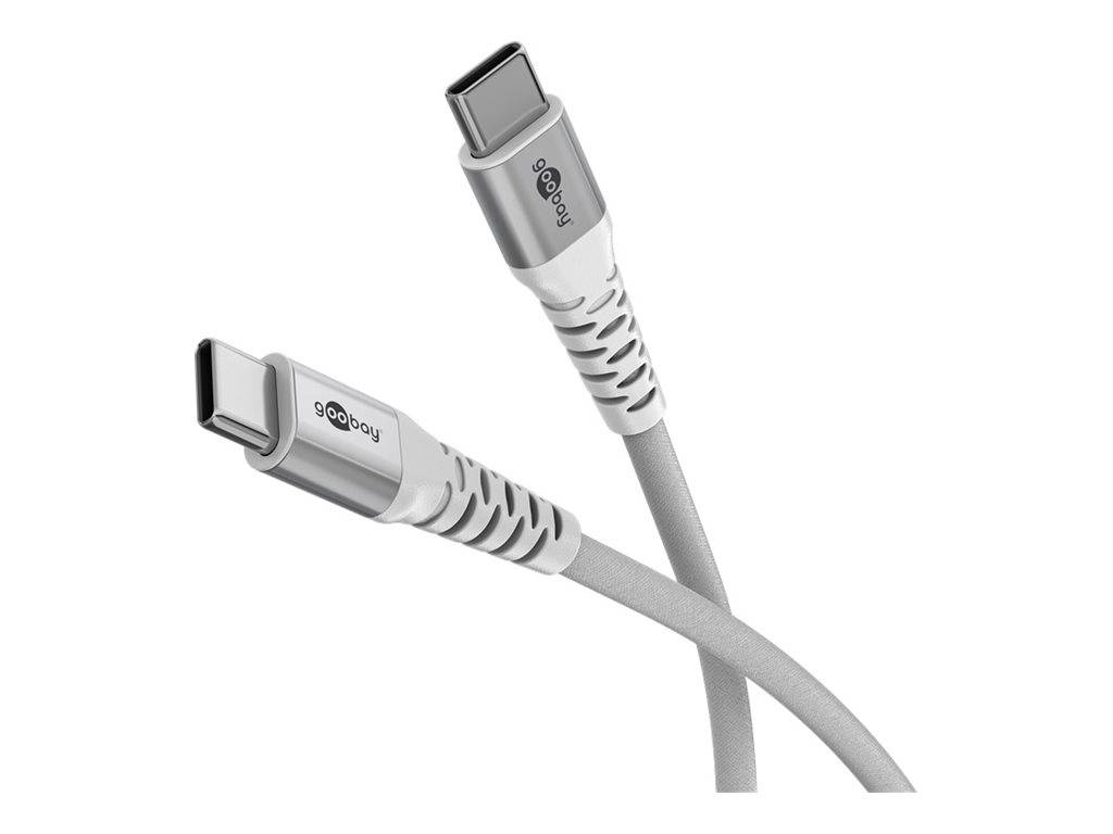 Goobay USB-Kabel - 24 pin USB-C (M) zu 24 pin USB-C (M)USB 2.0 - 20 V - 3 A - 50