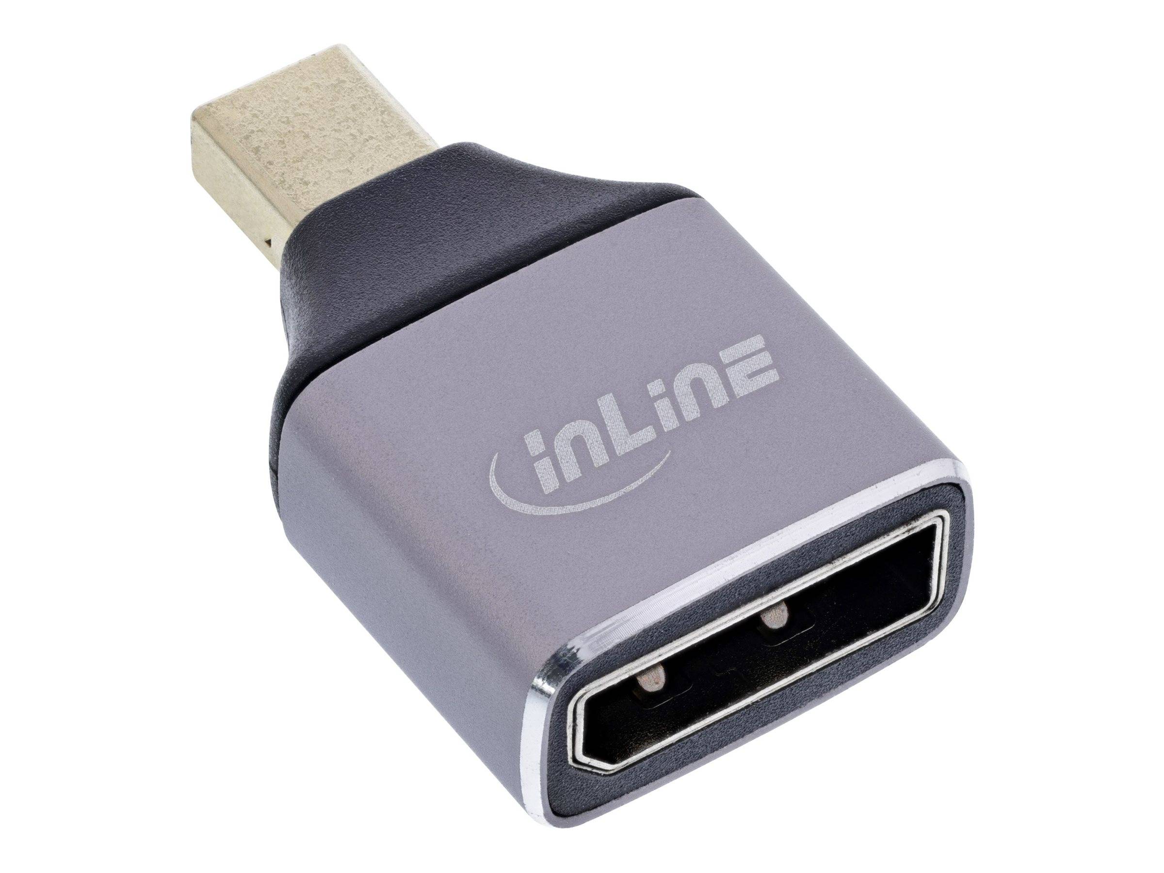 InLine DisplayPort 1.4 Adapter - DisplayPort Buchse / Mini Displayport Steckerzu