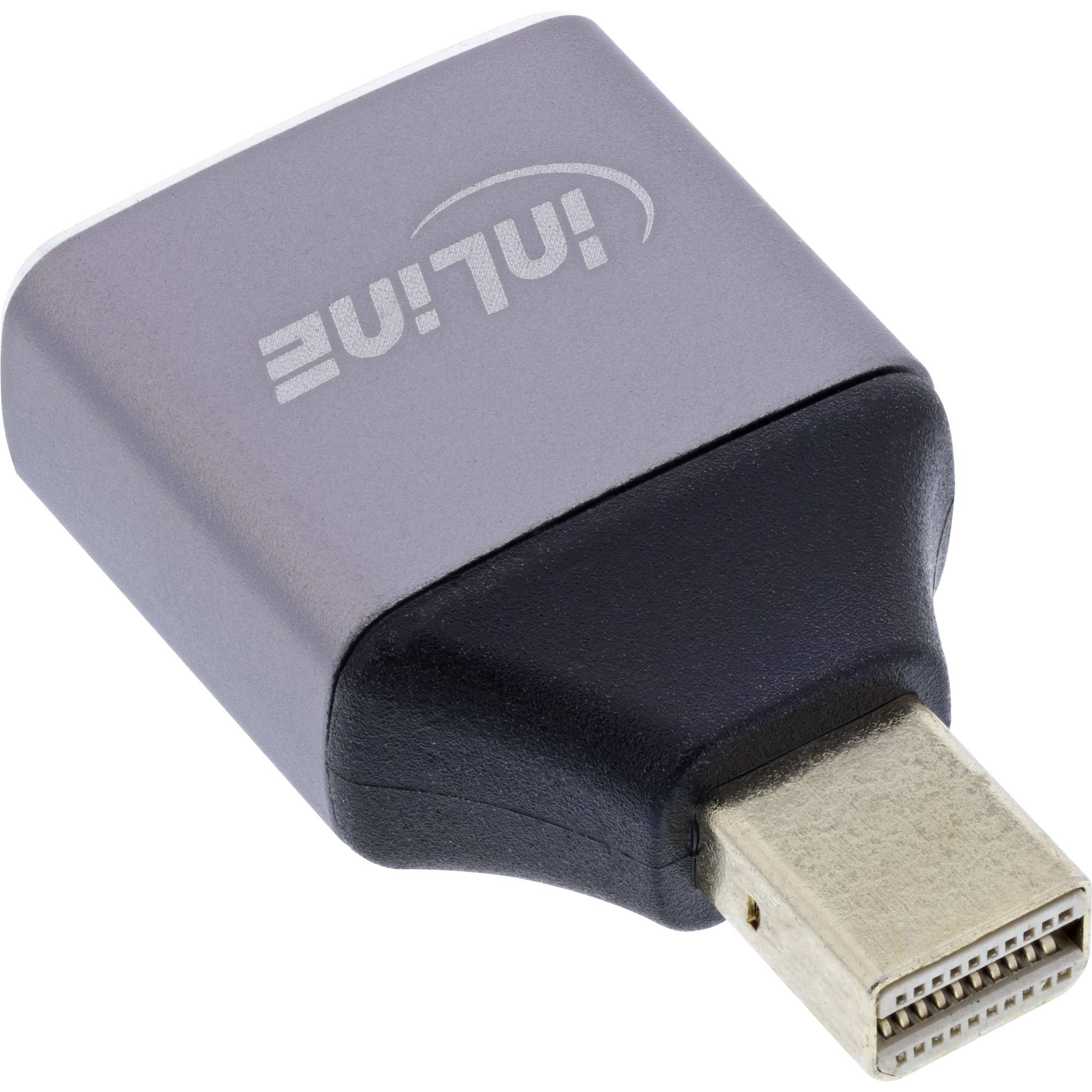 InLine DisplayPort 1.4 Adapter - DisplayPort Buchse / Mini Displayport Steckerzu