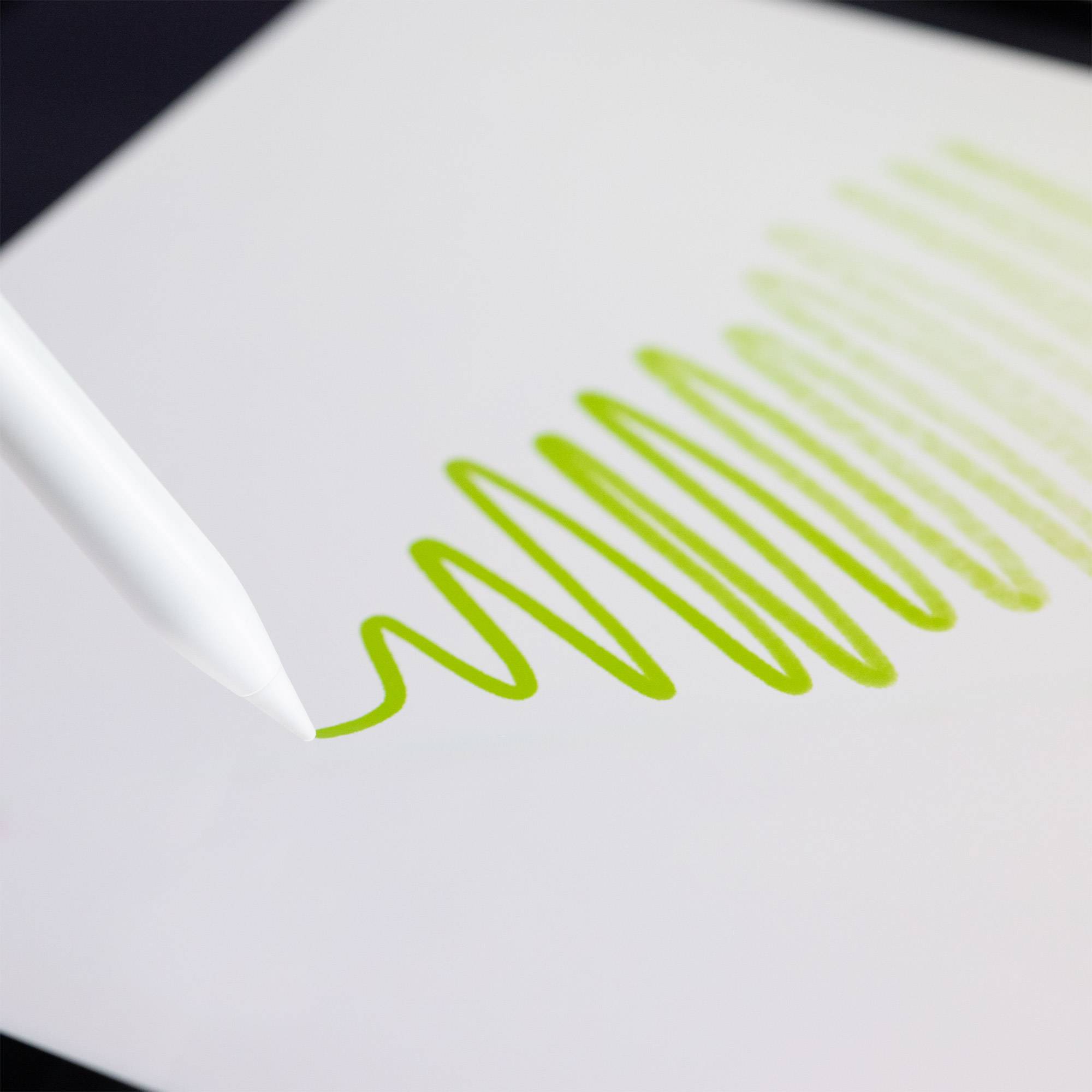 InLine Stylus - Tabletstift für Apple iPads - mit Akku - USB-C - weißHängebox