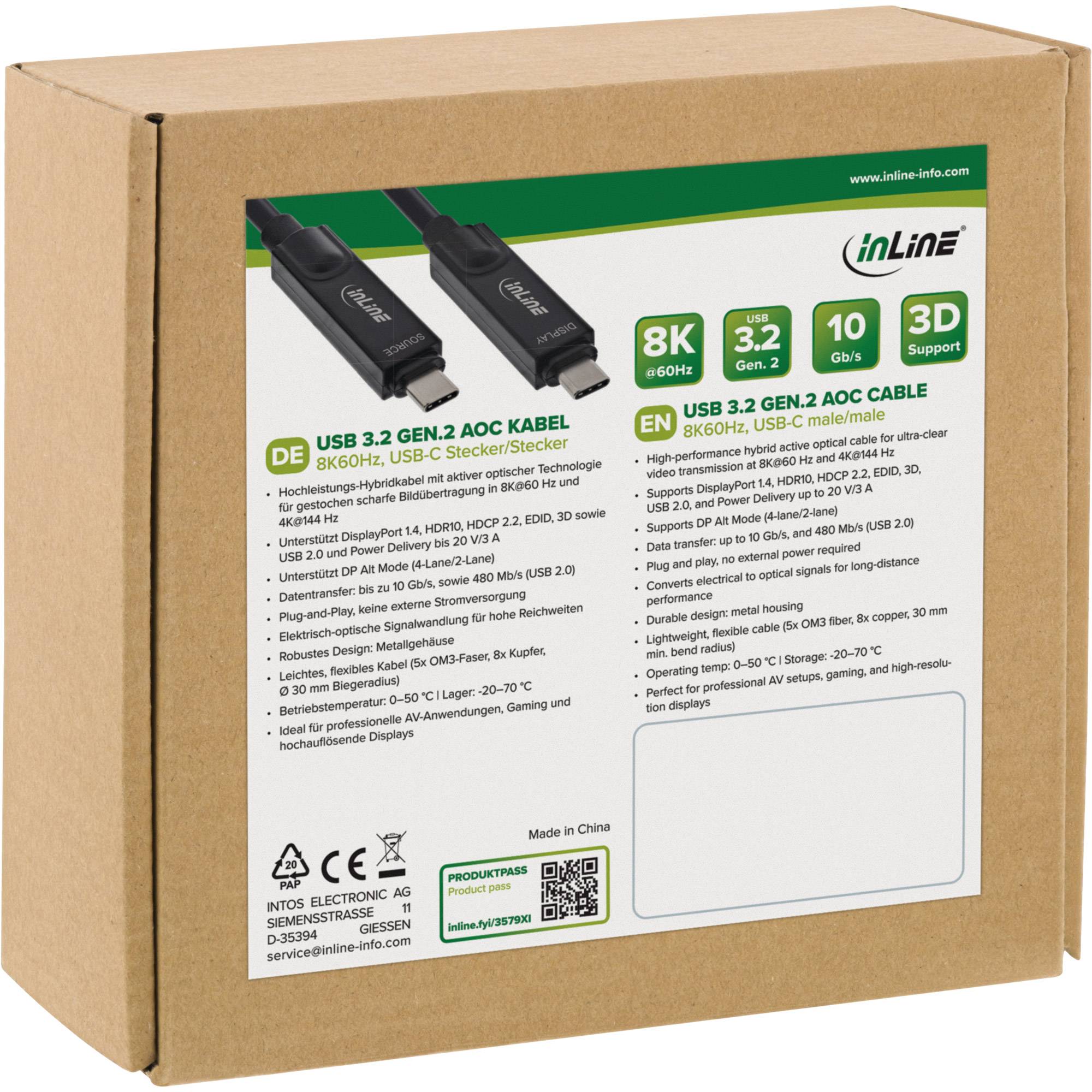 Das Bild zeigt eine braune Box mit einer Beschriftung, die 