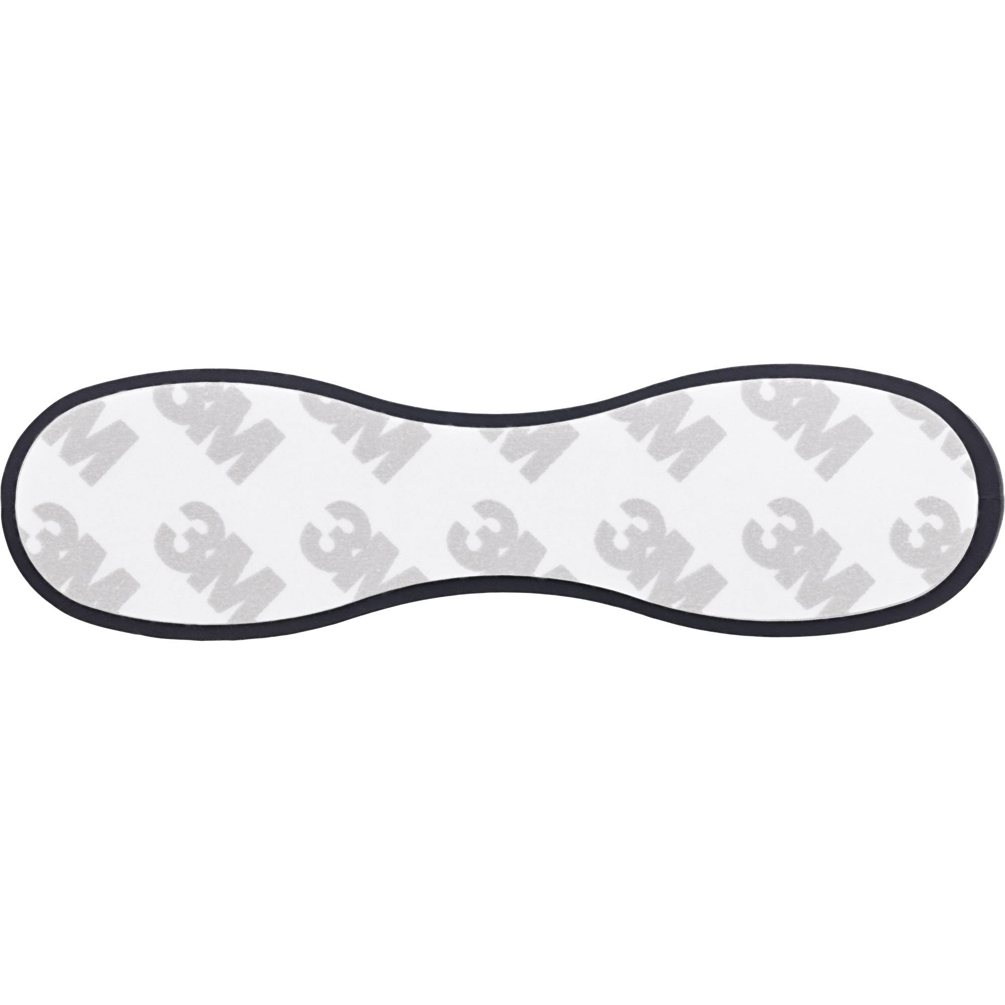 Ein Klebpad mit gewellter Form, auf dessen Oberfläche das '3M'-Logo wiederholt wird.