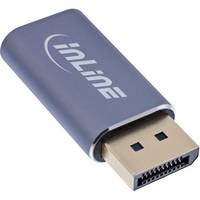Ein USB-Stick der Marke 'inline', mit einer metallischen Oberfläche und rechteckiger Form mit einem USB-Anschluss.