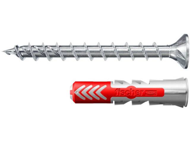 fischer DuoPower ETA 8x40 FPF II Dü bel mit Schrauben 50 Stü ck