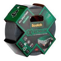 Scotch EXTREME' Allwetter-Klebeband-Verpackung, die Hochleistungsfähigkeit und Outdoor-Nutzung hervorhebt, mit einem Truck-Bild.