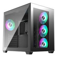 RAIJINTEK PAEAN C7 TG4 schwarz - Midi/Minitower - ATXMicro/Mini/Flex-ATX -