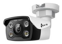 Eine weiße Sicherheitskamera mit mehreren Objektiven und LEDs, die auf einem Schwenkfuß montiert ist, um die Überwachungsposition flexibel anpassen zu können.